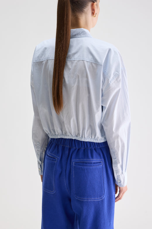 Gemma cropped shirt - BoUvy
