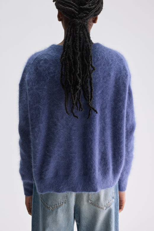 Dathan angora-blend cardigan - BoUvy