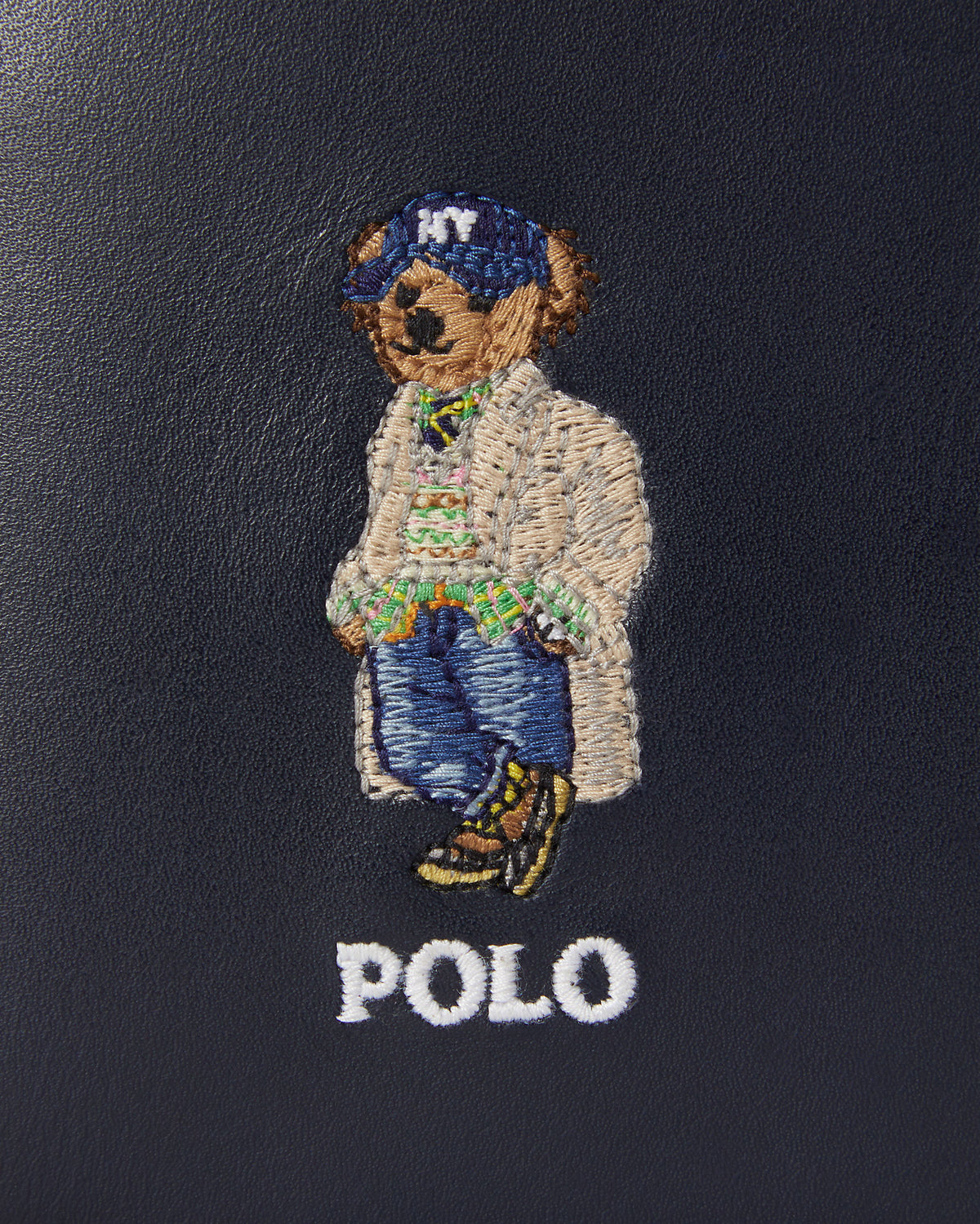 POLO BEAR LEATHER BILLFOLD COIN WALLET | BoUvy