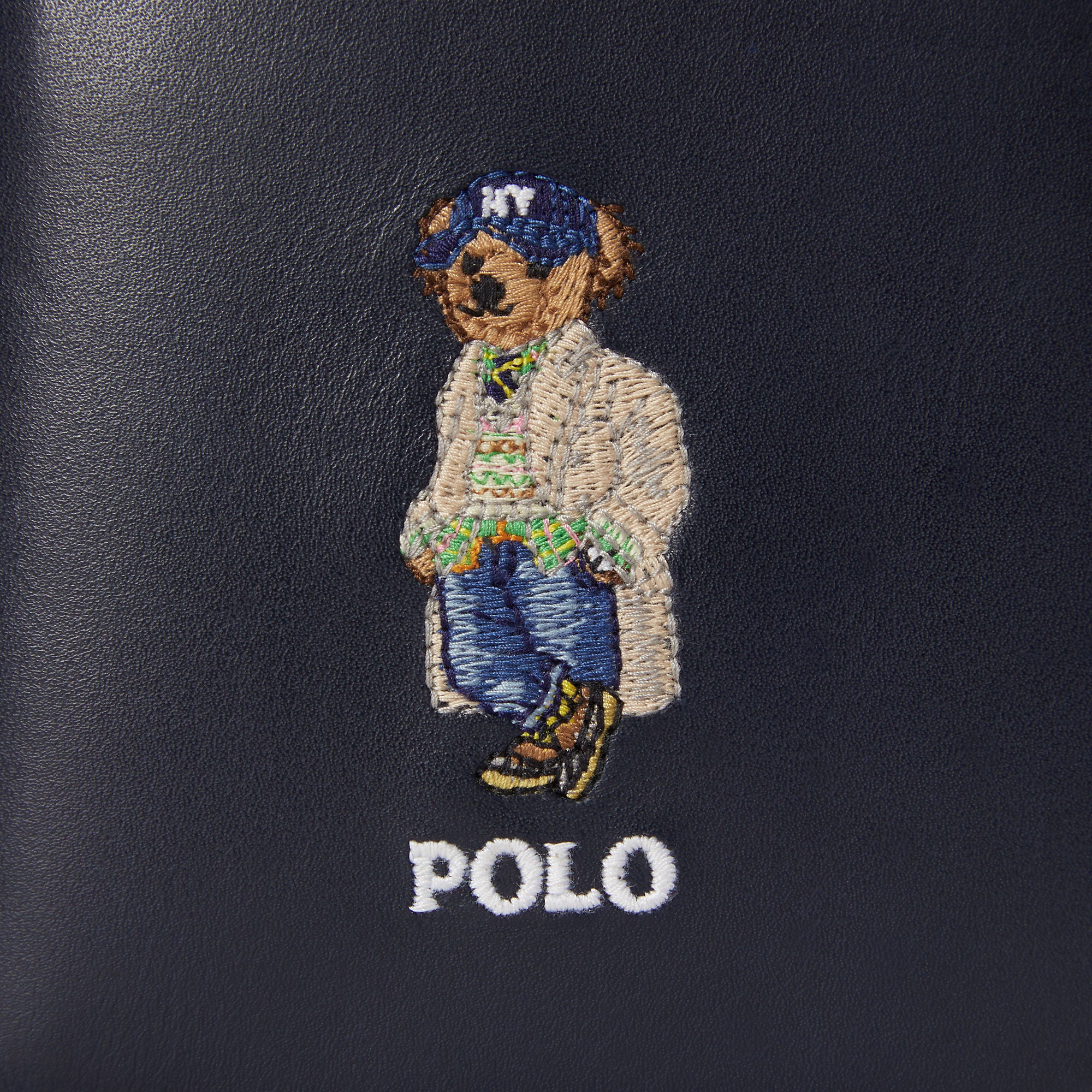 POLO BEAR LEATHER BILLFOLD COIN WALLET | BoUvy