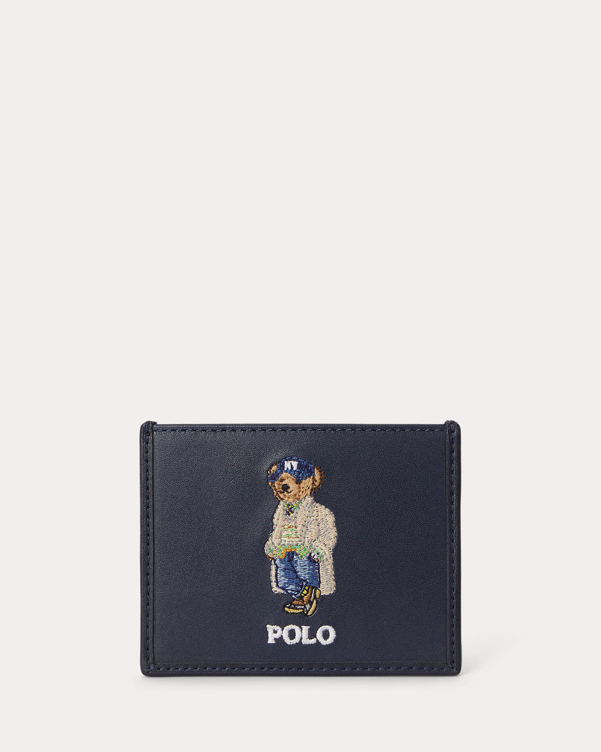 POLO BEAR LEATHER CARD CASE | BoUvy