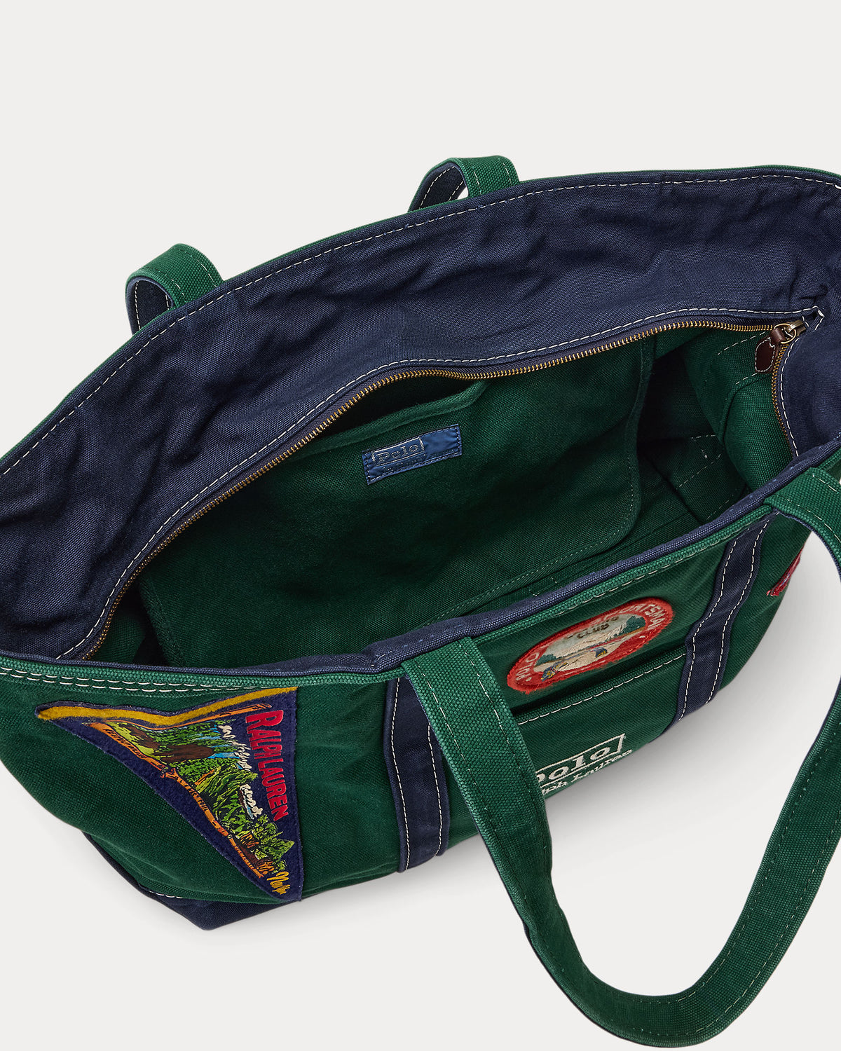 LOGO-PATCH CANVAS TOTE | BoUvy