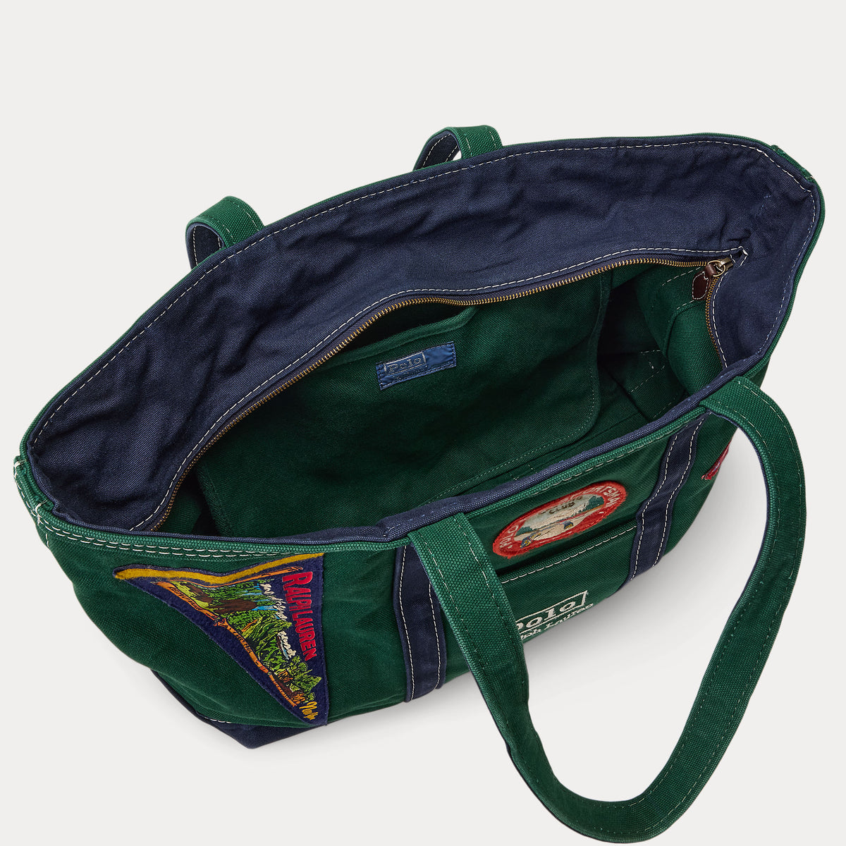 LOGO-PATCH CANVAS TOTE | BoUvy