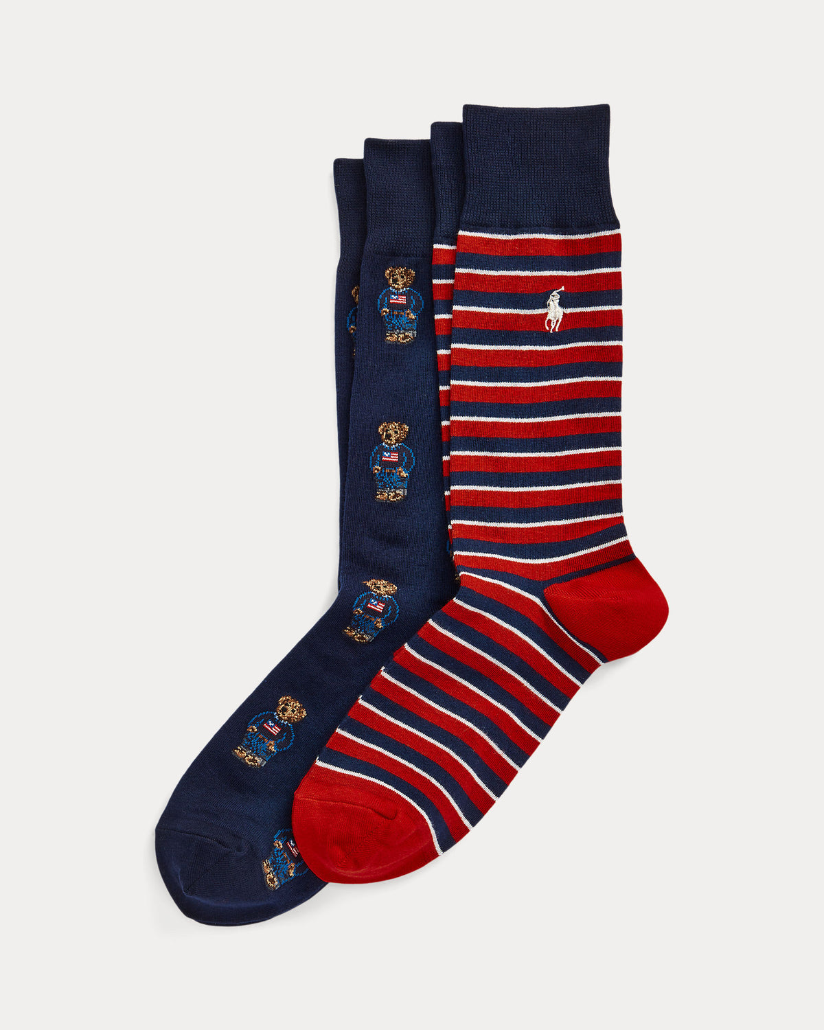 POLO BEAR TROUSER SOCK 2-PACK | BoUvy