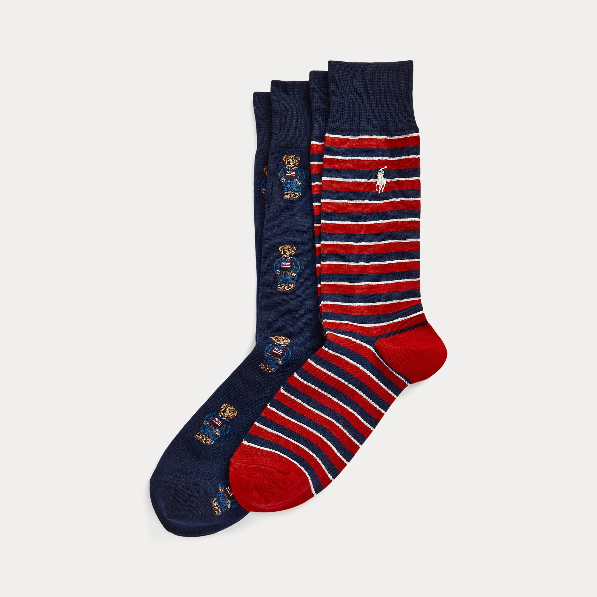 POLO BEAR TROUSER SOCK 2-PACK | BoUvy