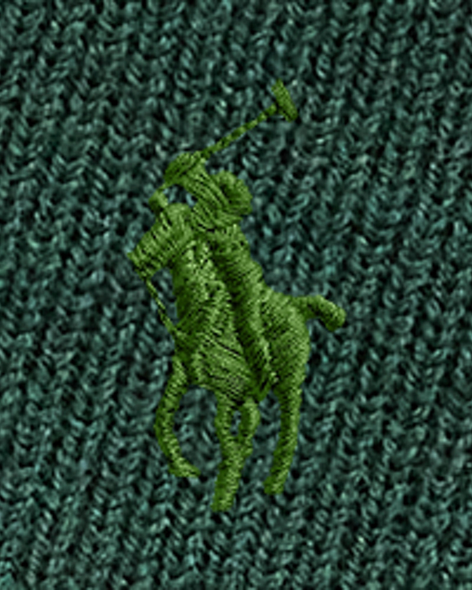 SIGNATURE PONY WOOL SCARF | BoUvy