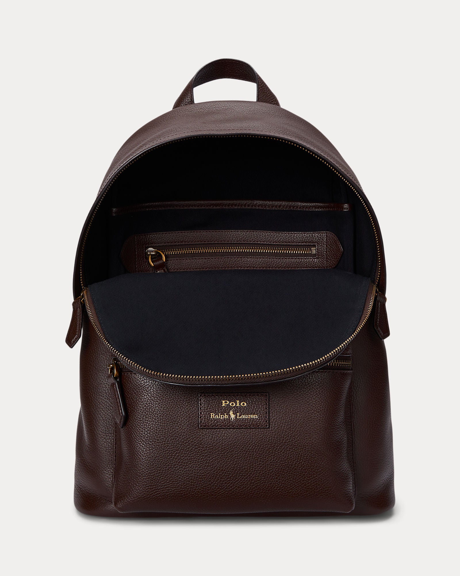 PEBBLED LEATHER BACKPACK | BoUvy