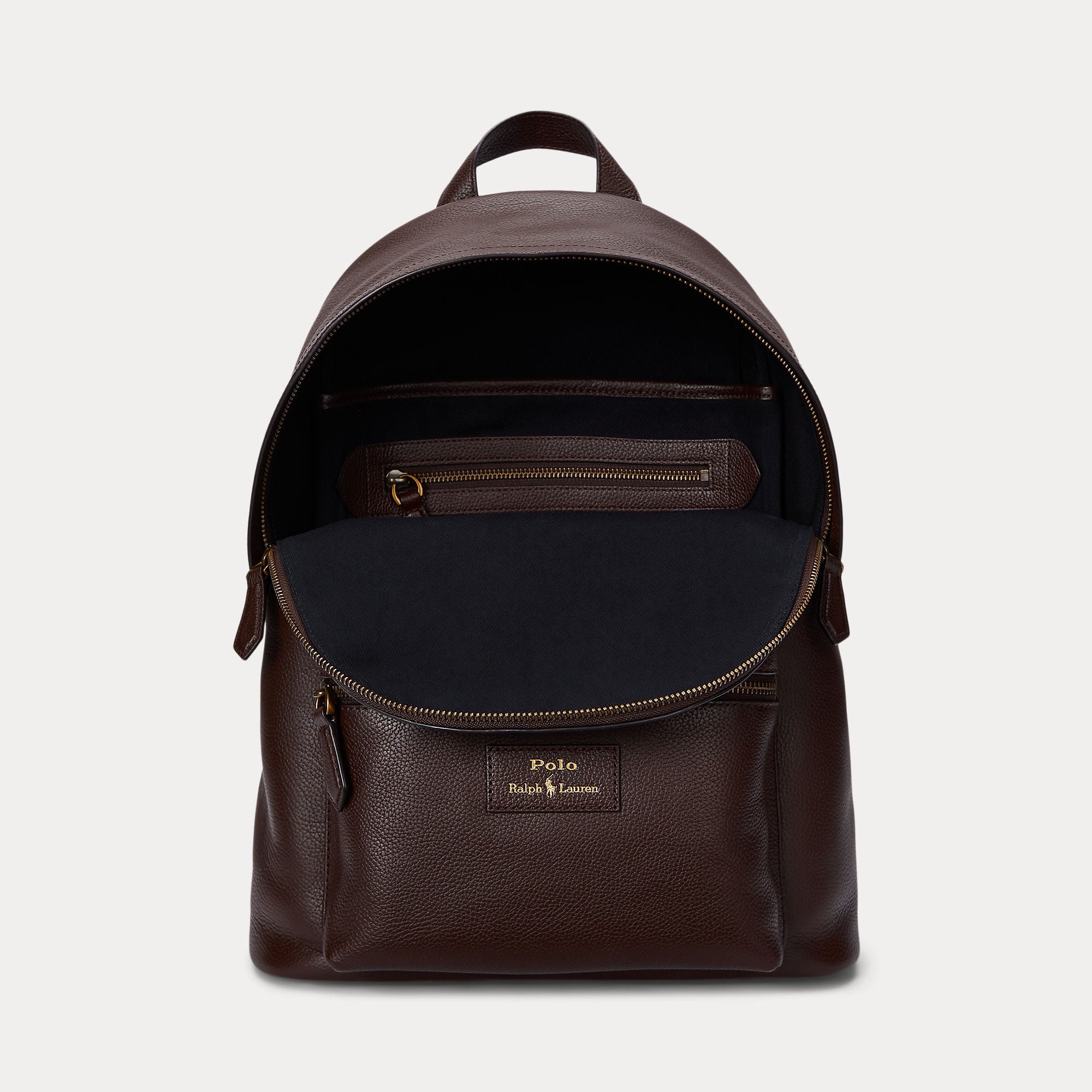 PEBBLED LEATHER BACKPACK | BoUvy