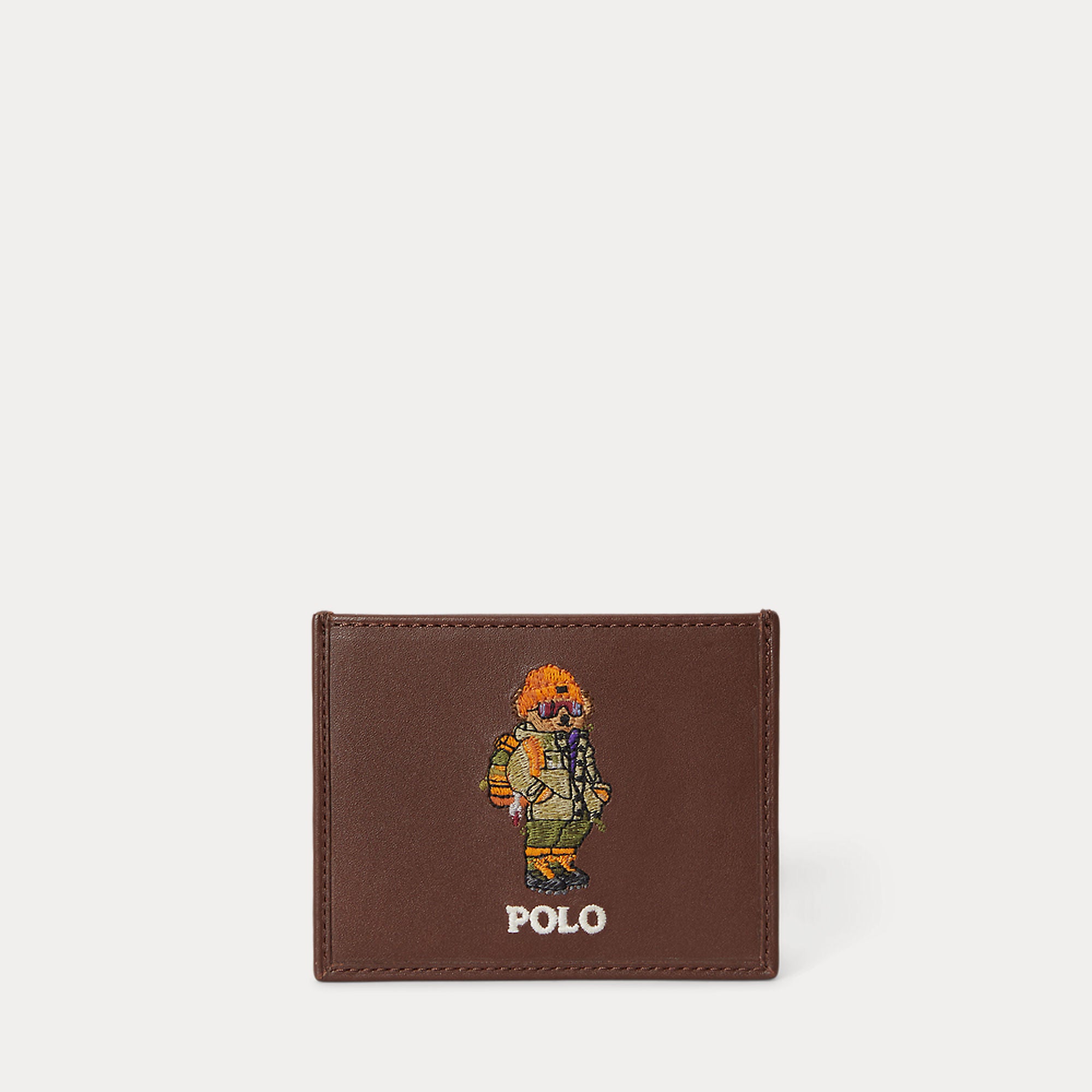 POLO BEAR LEATHER CARD CASE | BoUvy