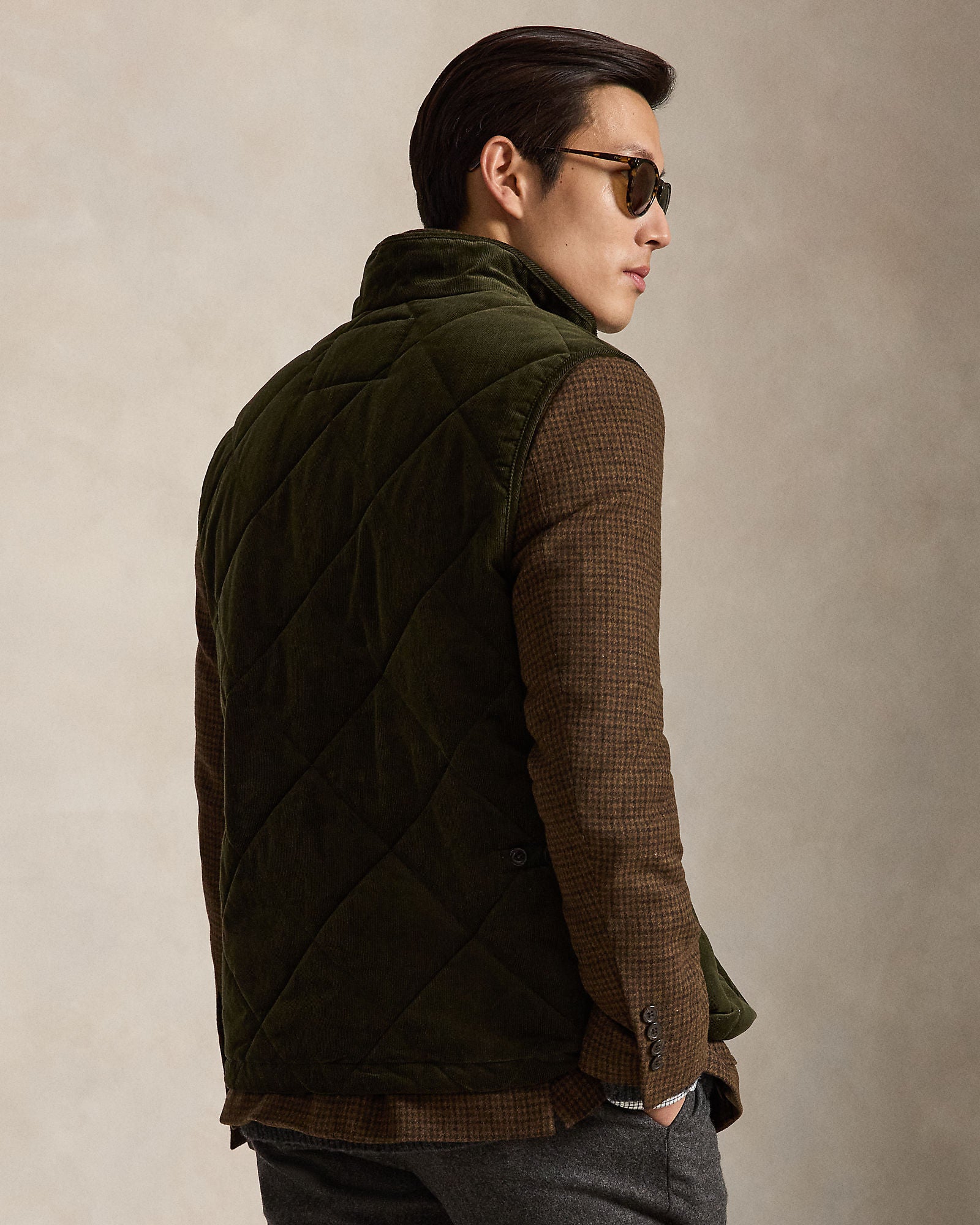 QUILTED CORDUROY VEST | BoUvy