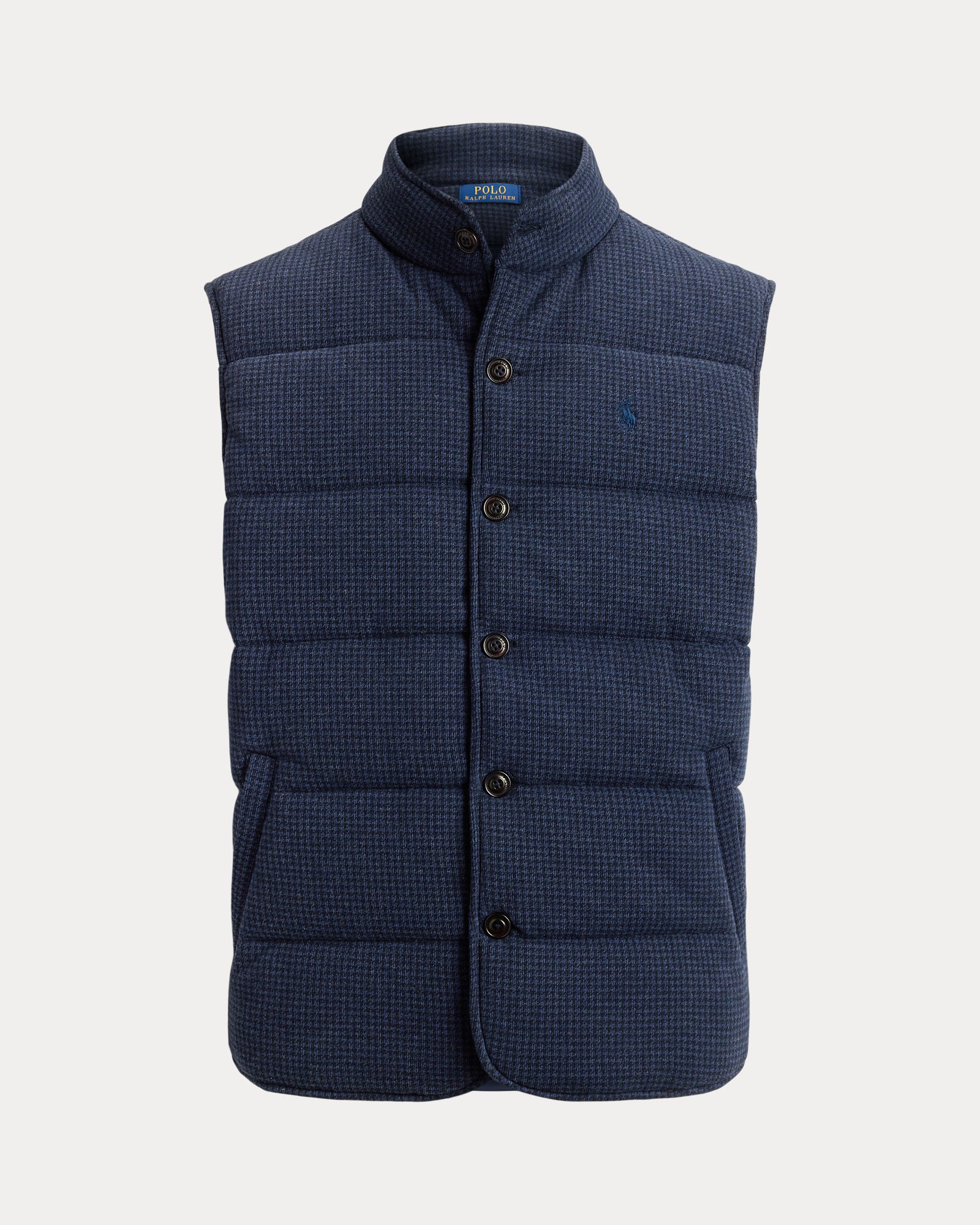 HOUNDSTOOTH ESTATE-RIB VEST | BoUvy