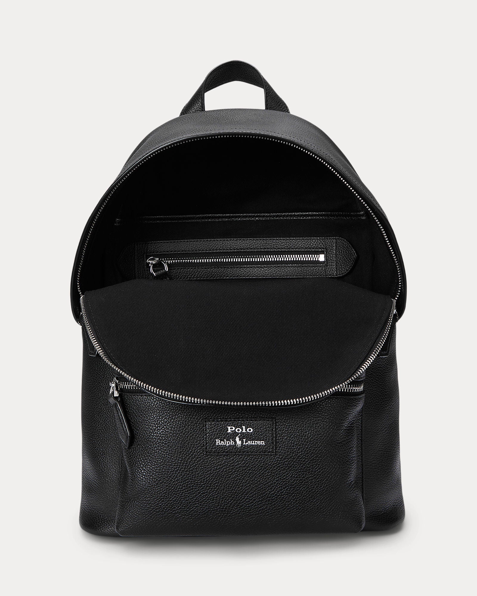 PEBBLED LEATHER BACKPACK | BoUvy