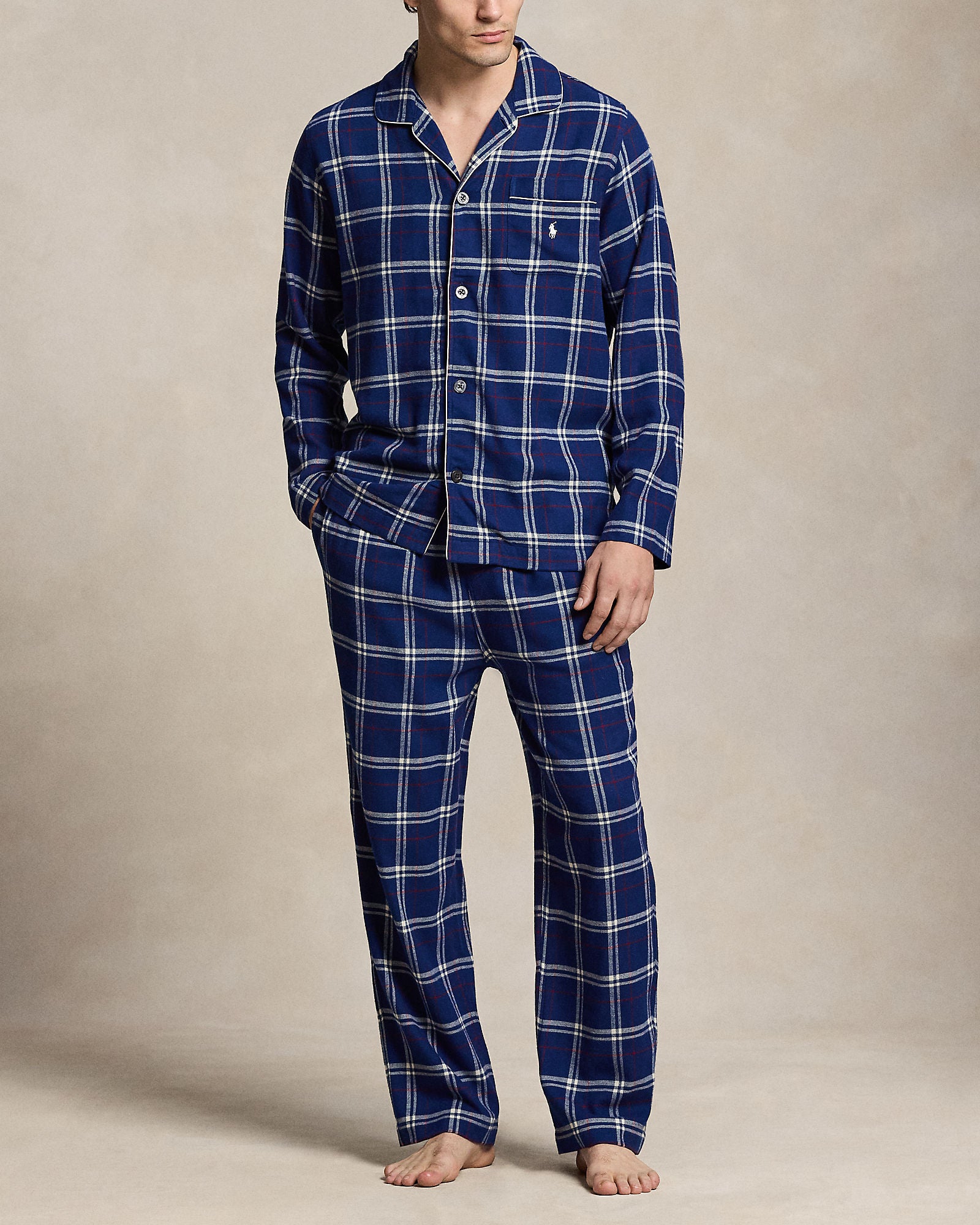 PLAID FLANNEL SLEEP SET - BoUvy