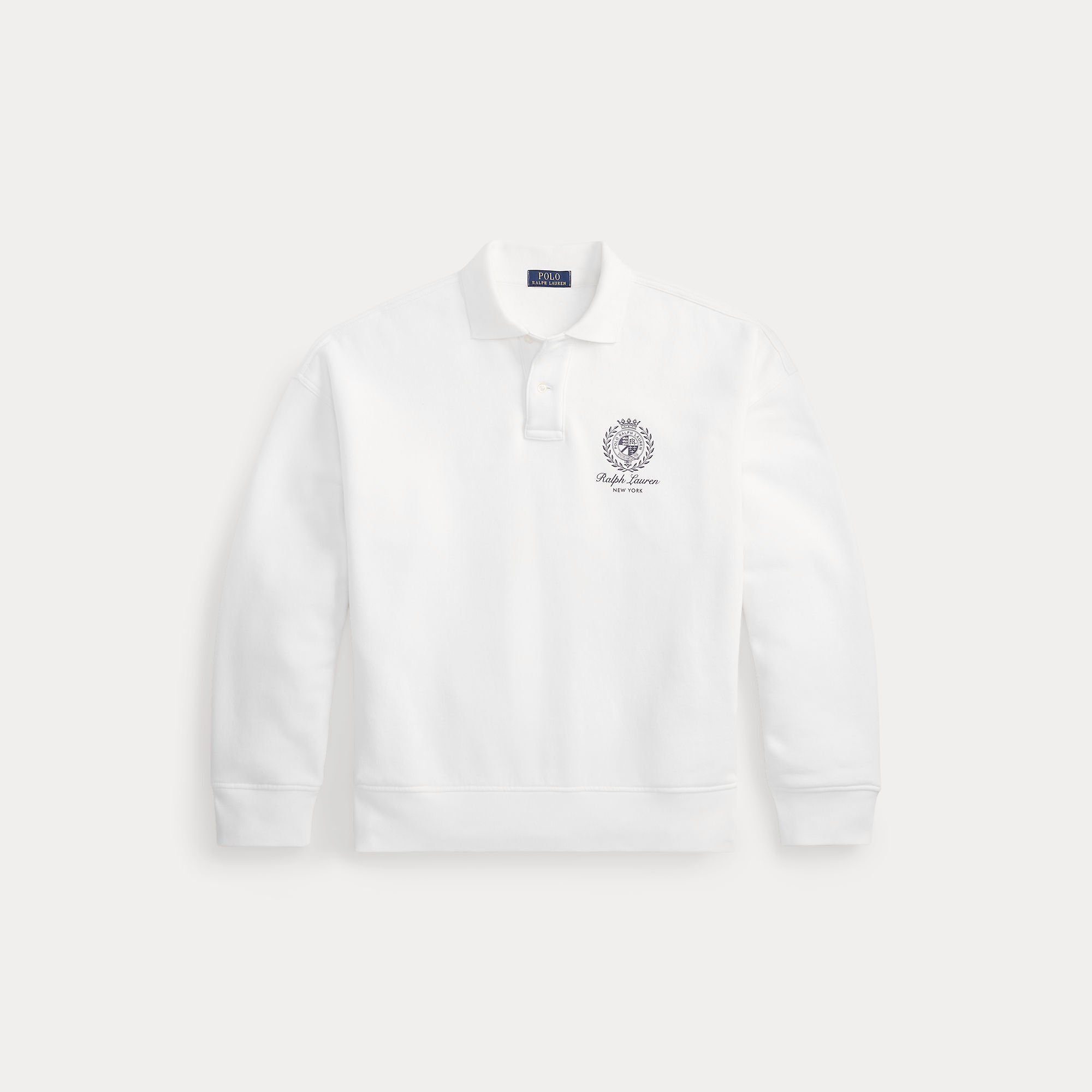 Relaxed Fit Fleece Graphic Sweatshirt - BoUvy