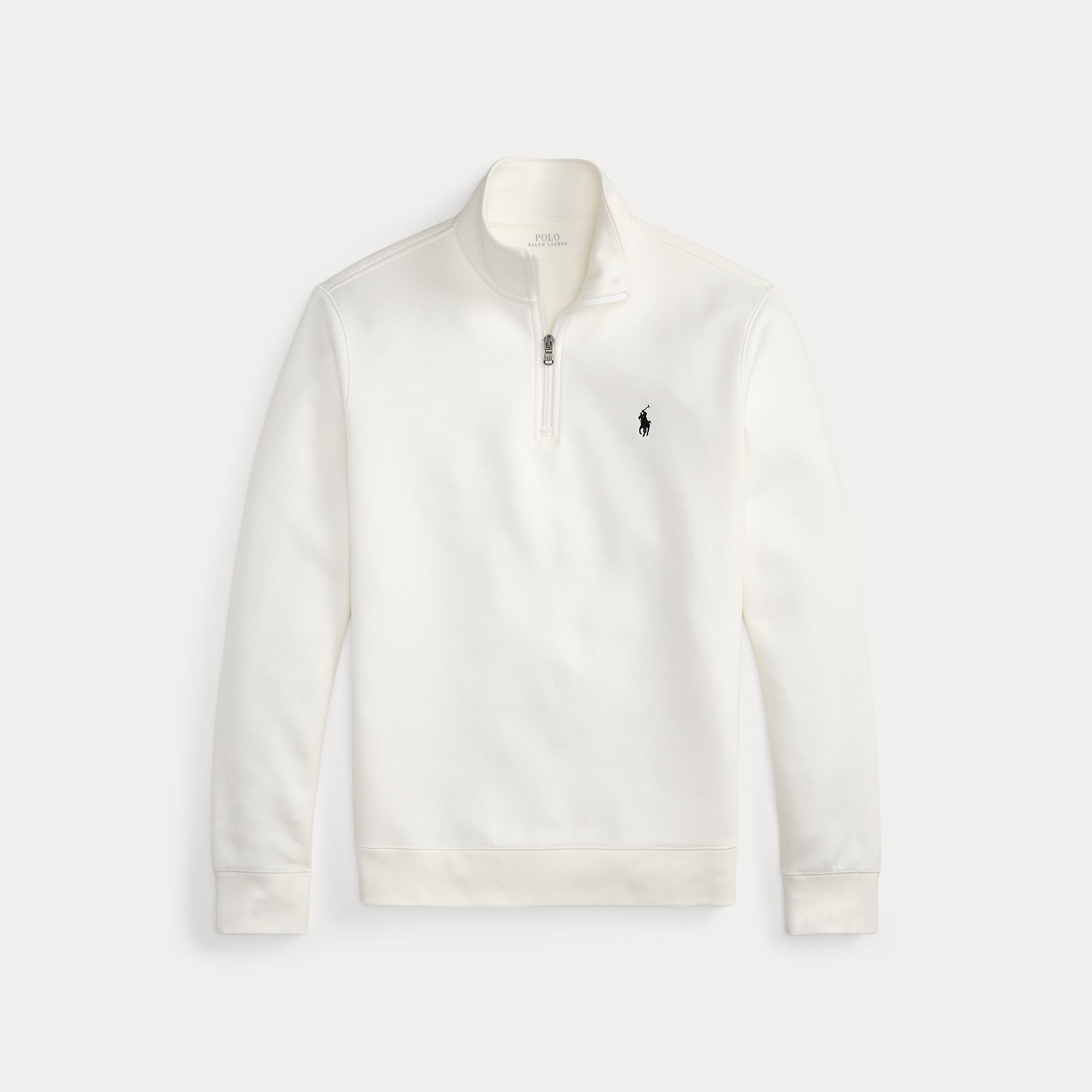 Double-Knit Quarter-Zip Pullover - BoUvy