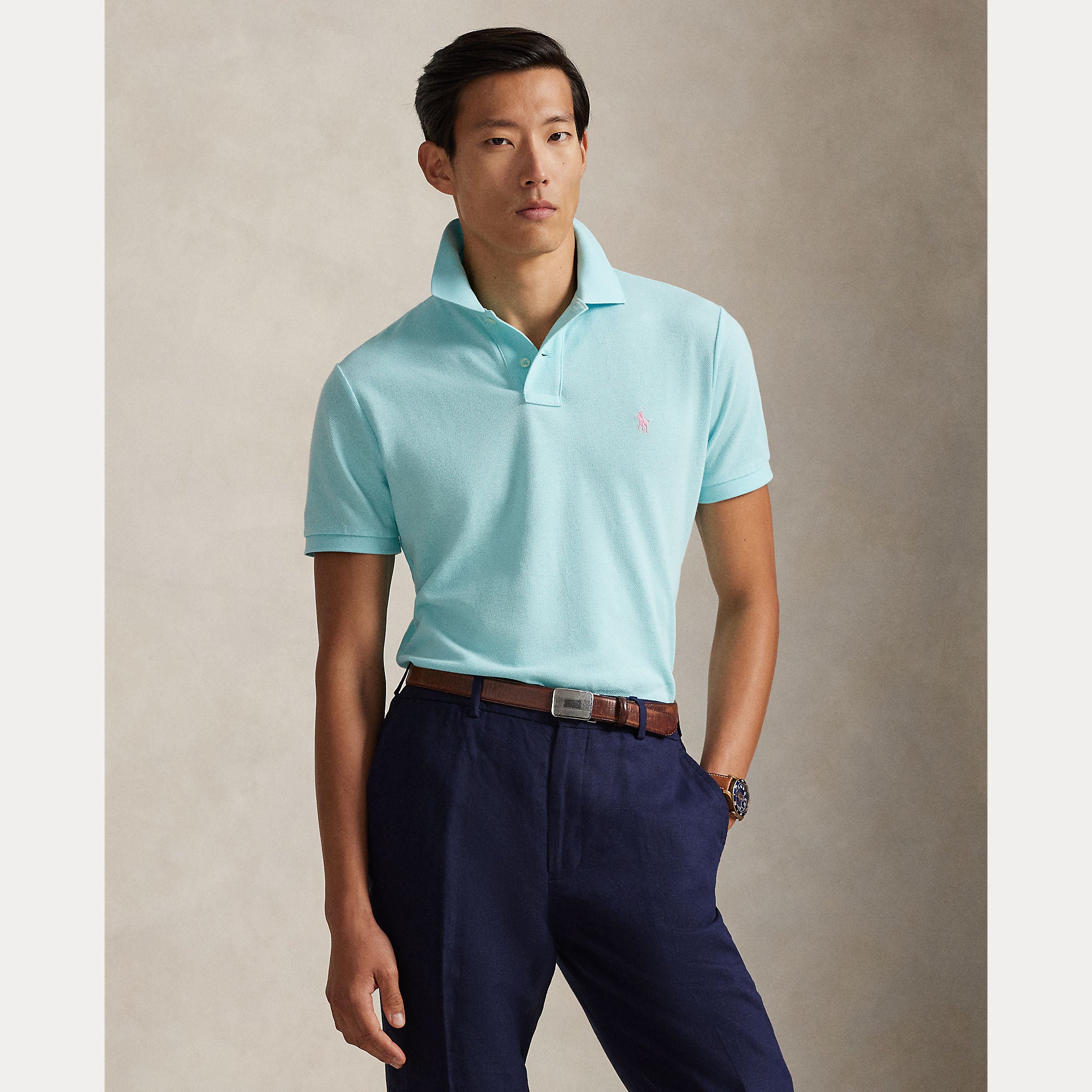 The Iconic Mesh Polo Shirt - BoUvy