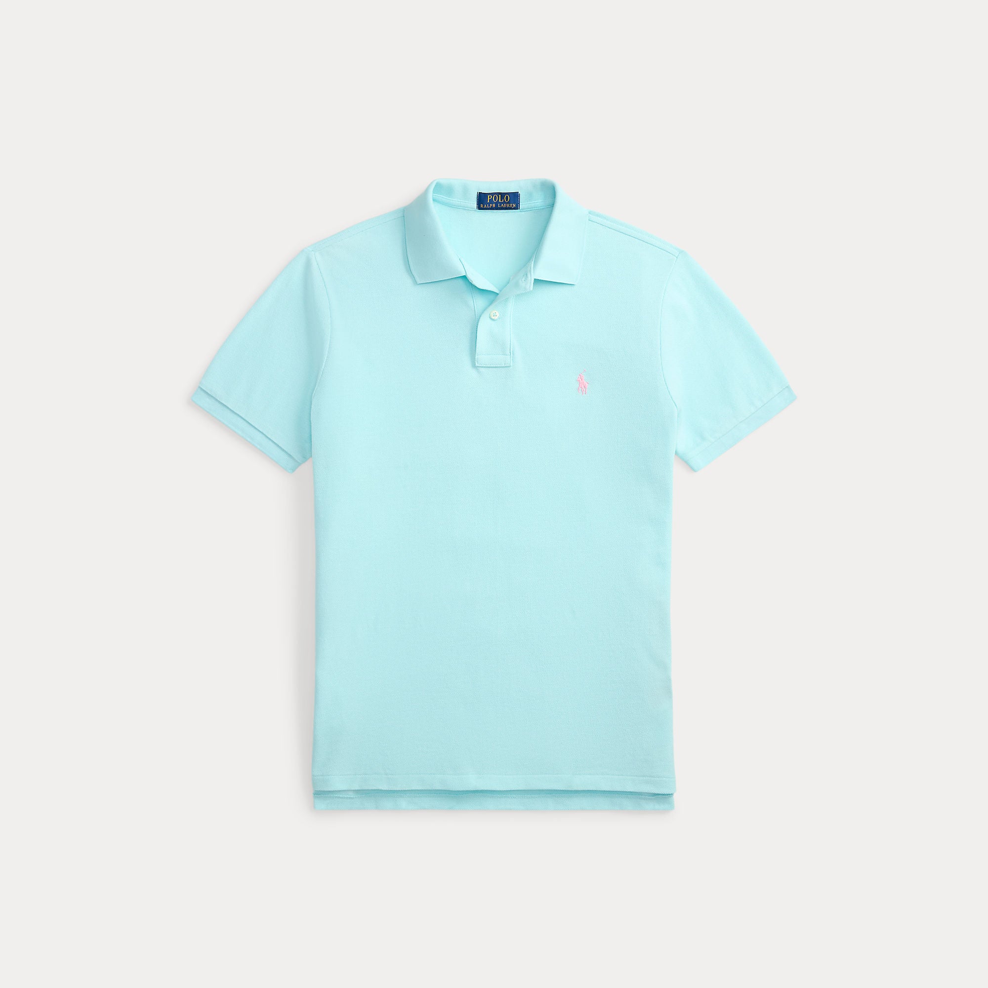 Slim Fit Mesh Polo Shirt - BoUvy