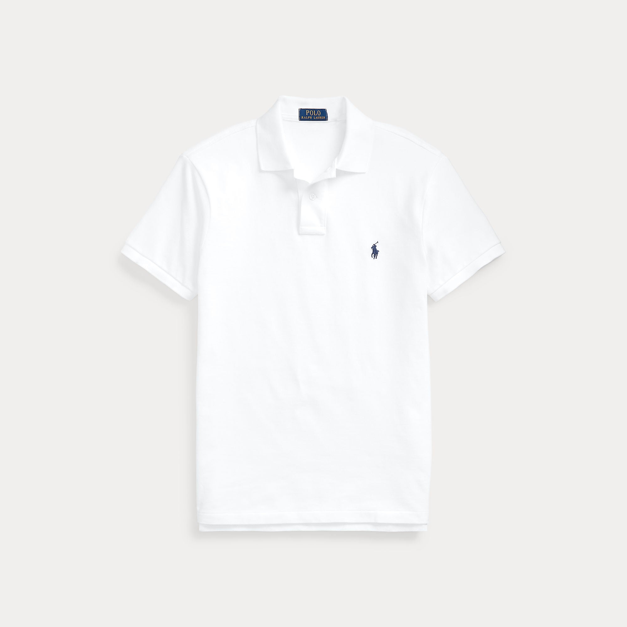 Slim Fit Mesh Polo Shirt - BoUvy