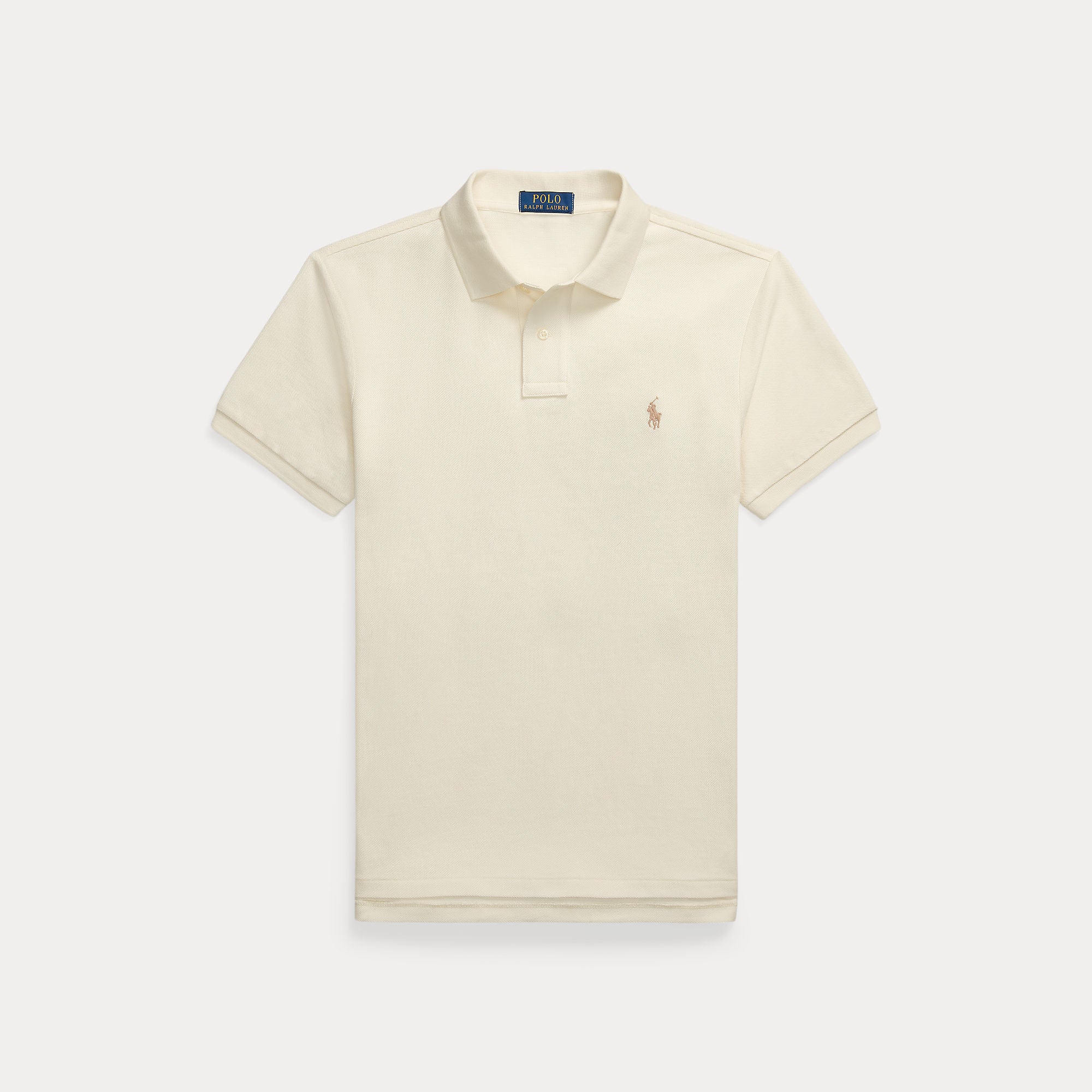 Slim Fit Mesh Polo Shirt - BoUvy