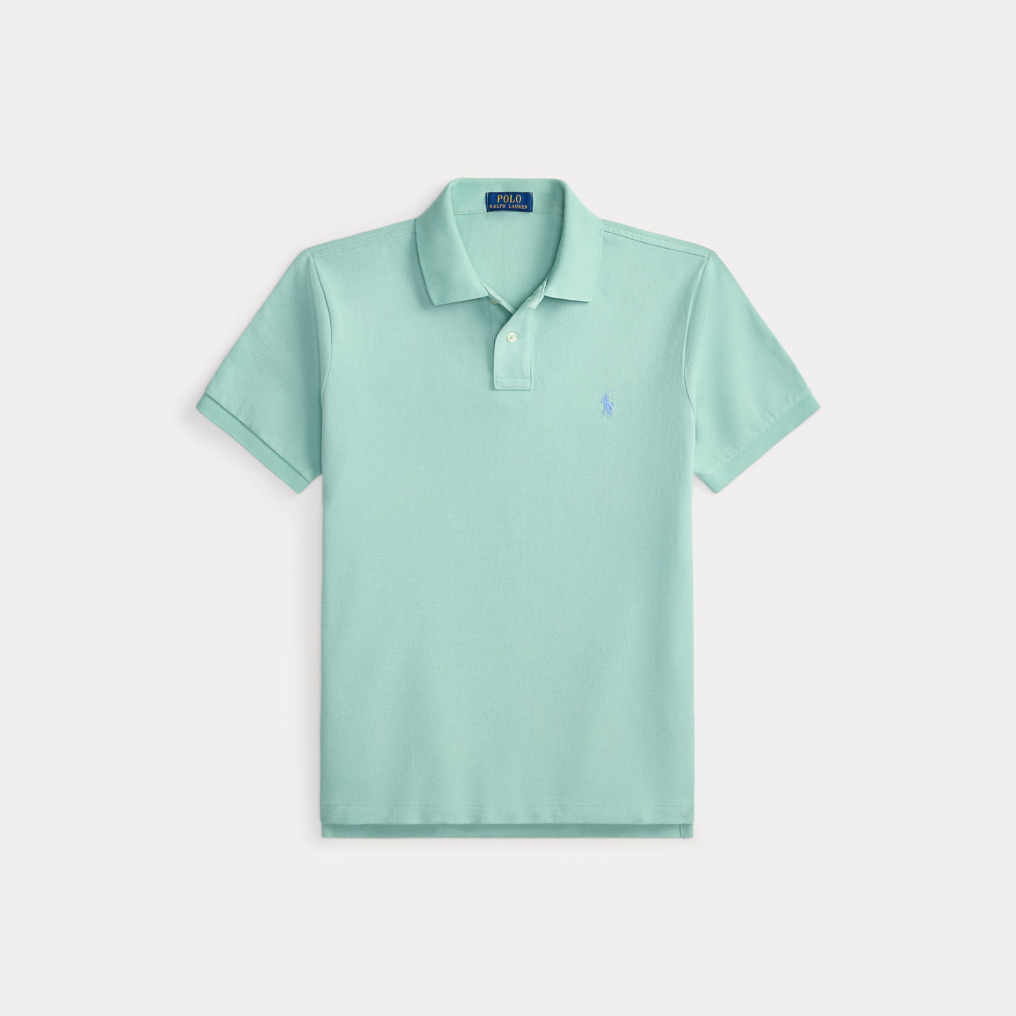 Slim Fit Mesh Polo Shirt - BoUvy