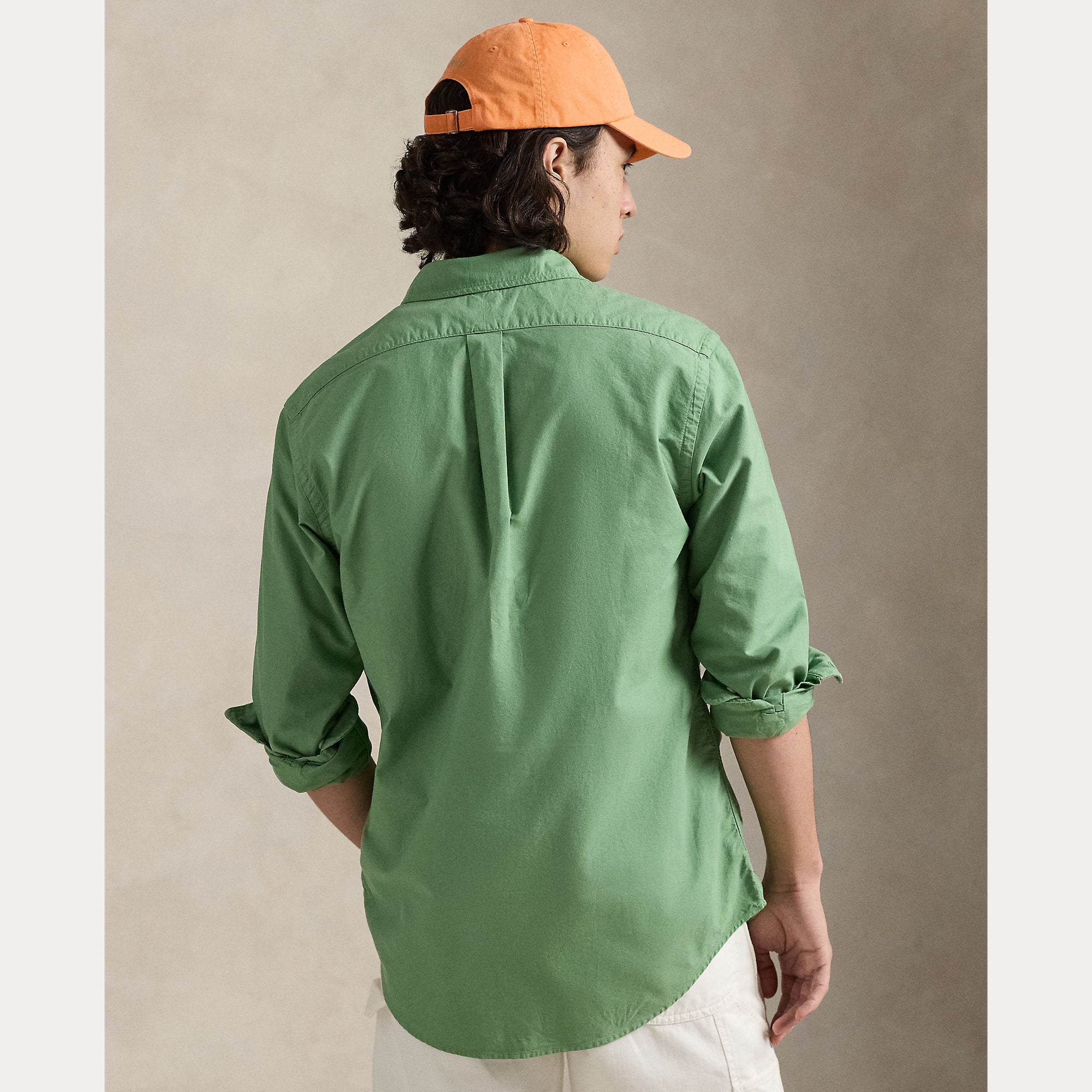 CUSTOM FIT GARMENT-DYED OXFORD SHIRT - BoUvy