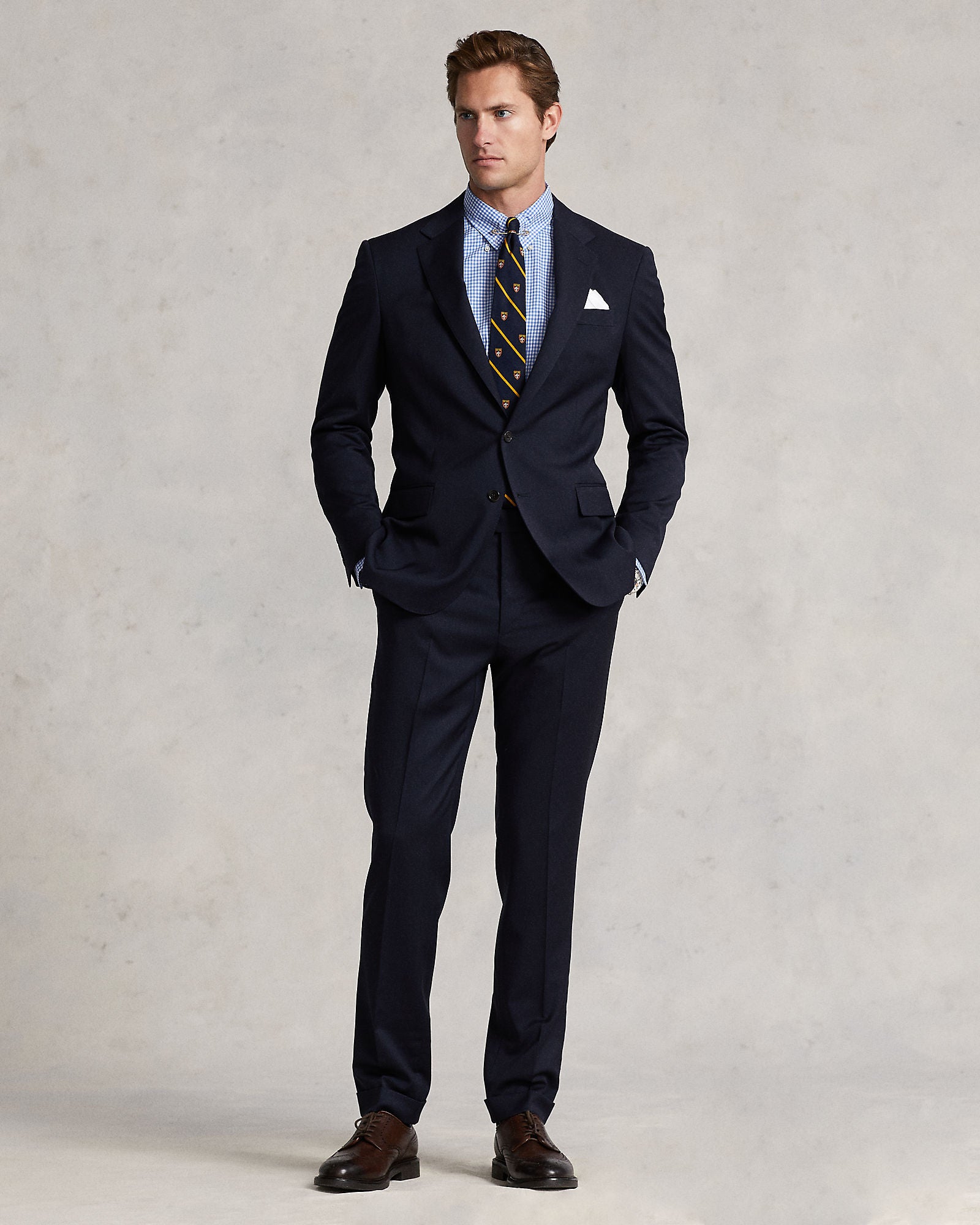 Polo Tailored Wool Twill Suit - BoUvy