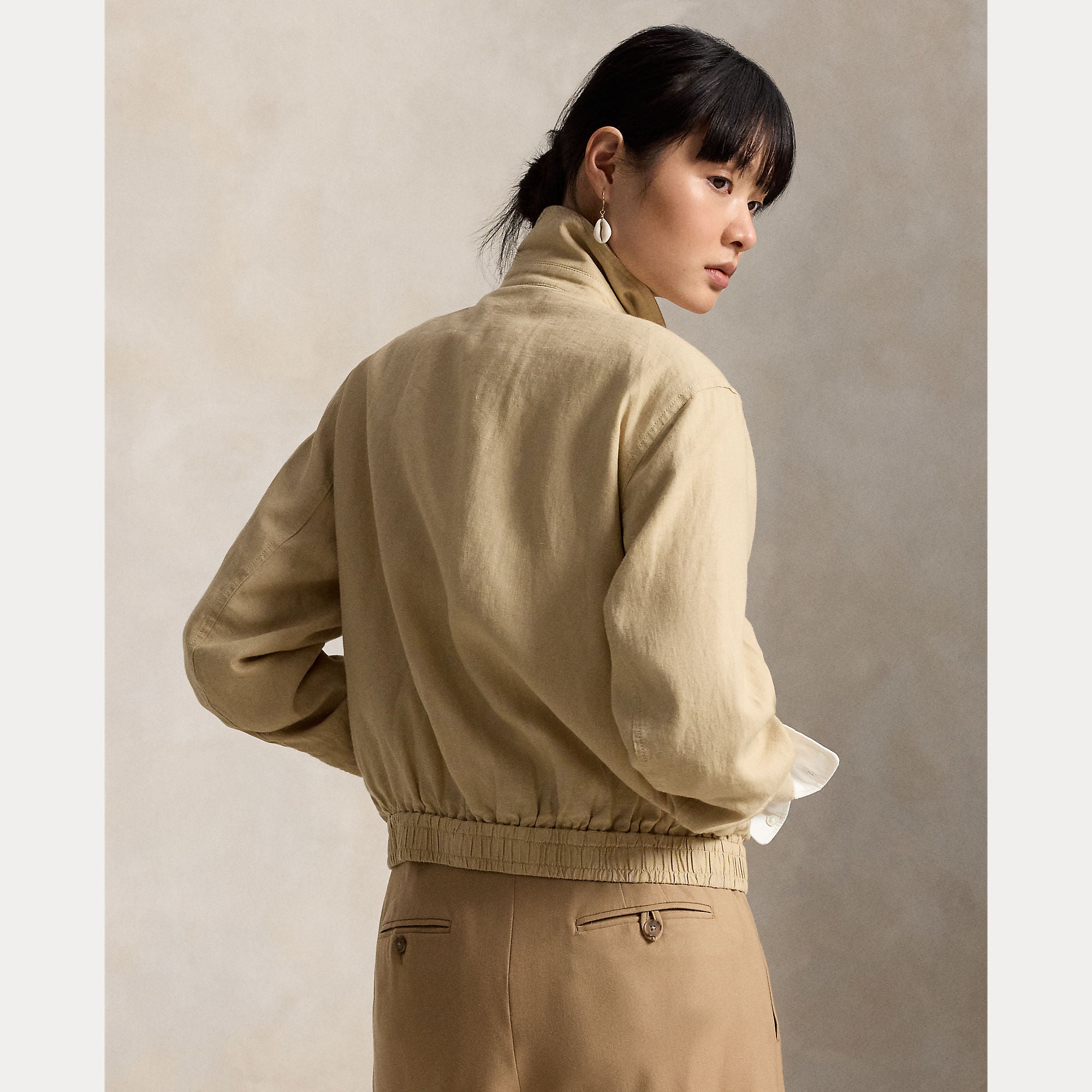 Linen Windbreaker - BoUvy