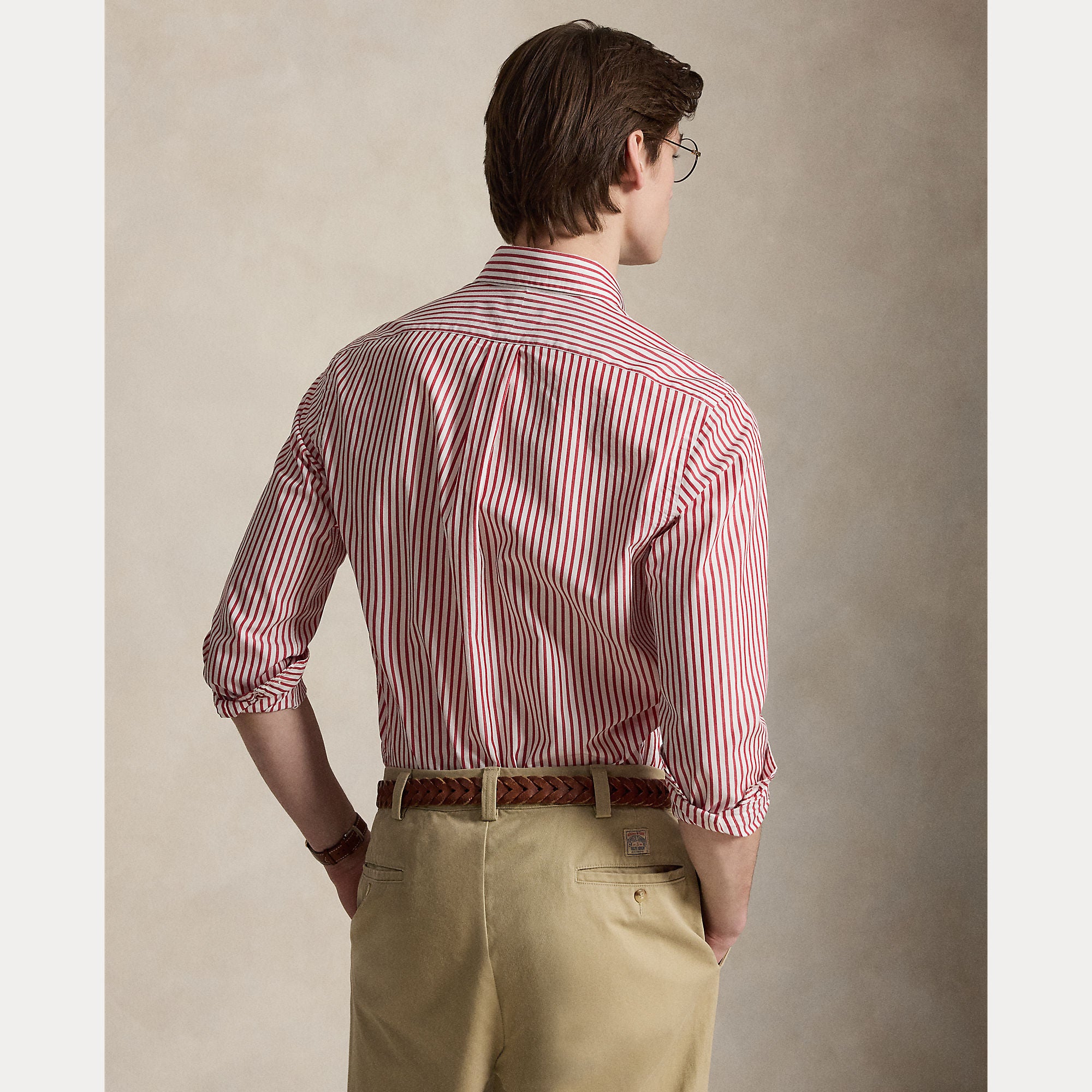 Custom Fit Striped Broadcloth Shirt - BoUvy