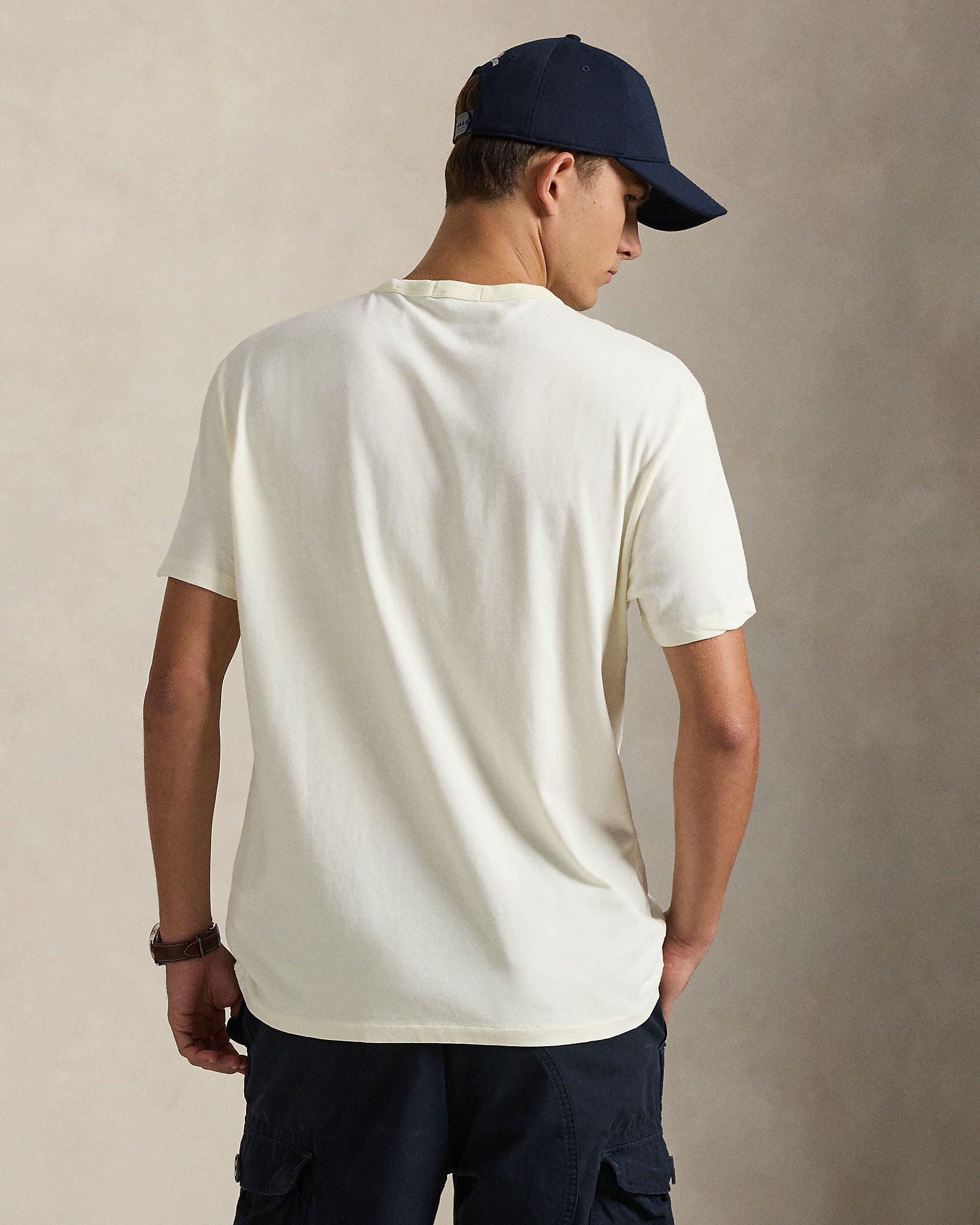 Classic Fit Jersey Crewneck T-Shirt - BoUvy