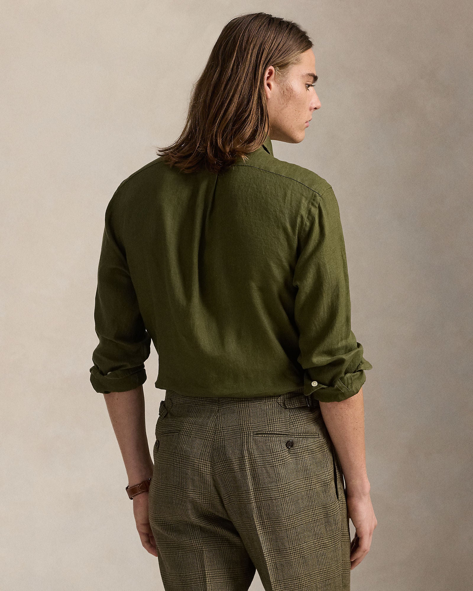 Slim Fit Linen Shirt - BoUvy