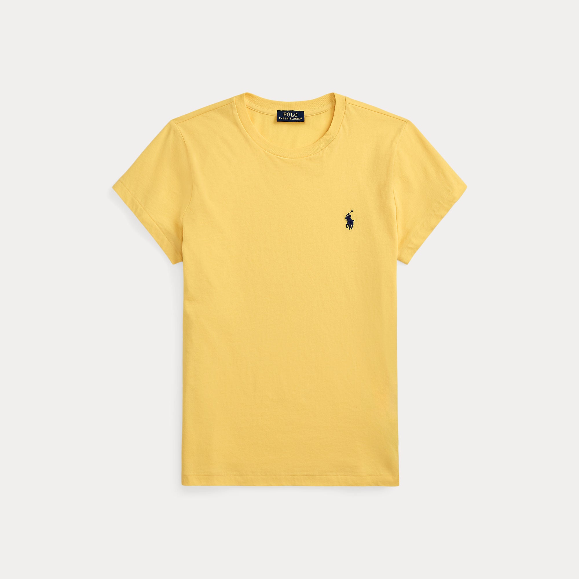 Cotton Jersey Crewneck Tee - BoUvy
