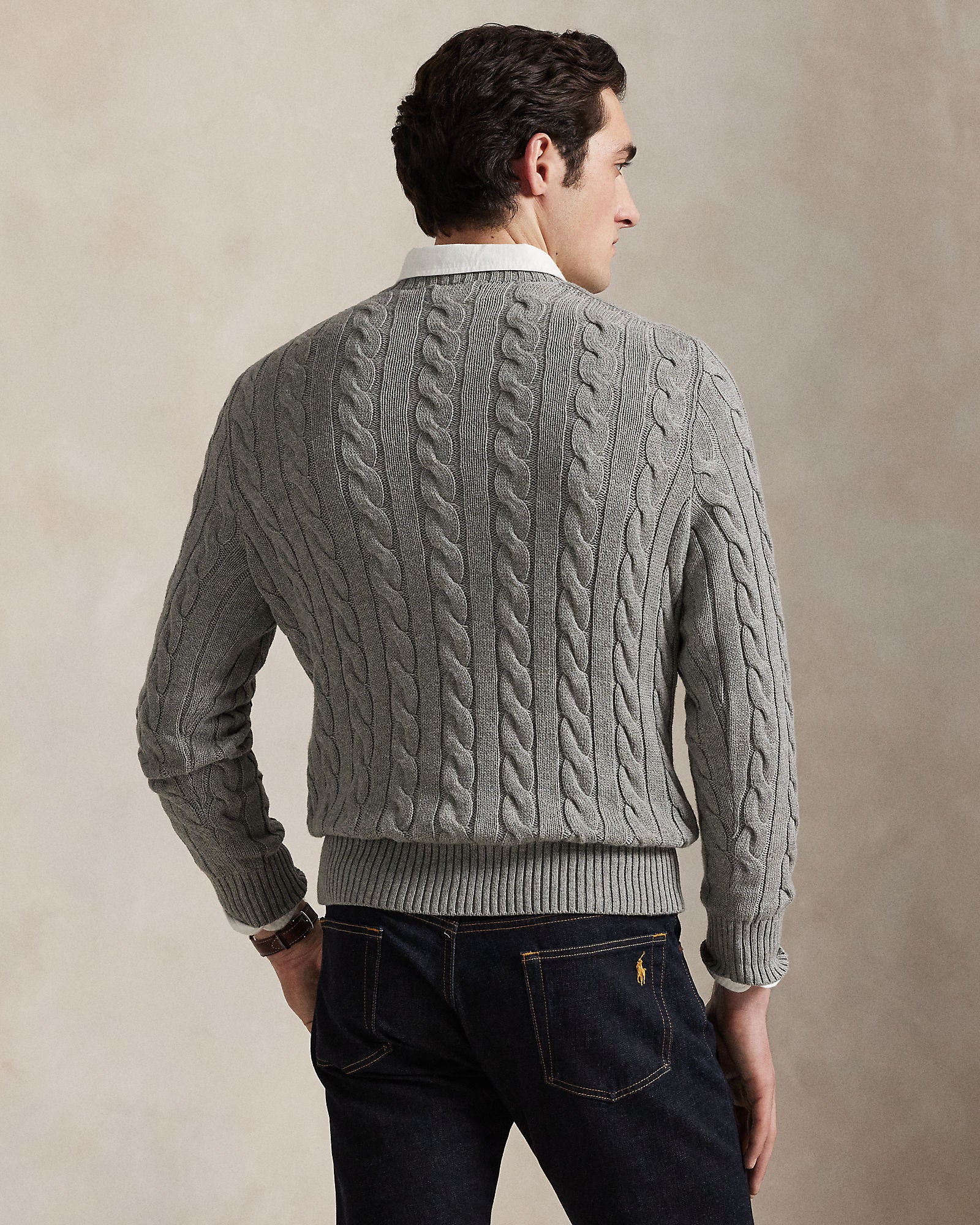 Cable-Knit Cotton Sweater - BoUvy