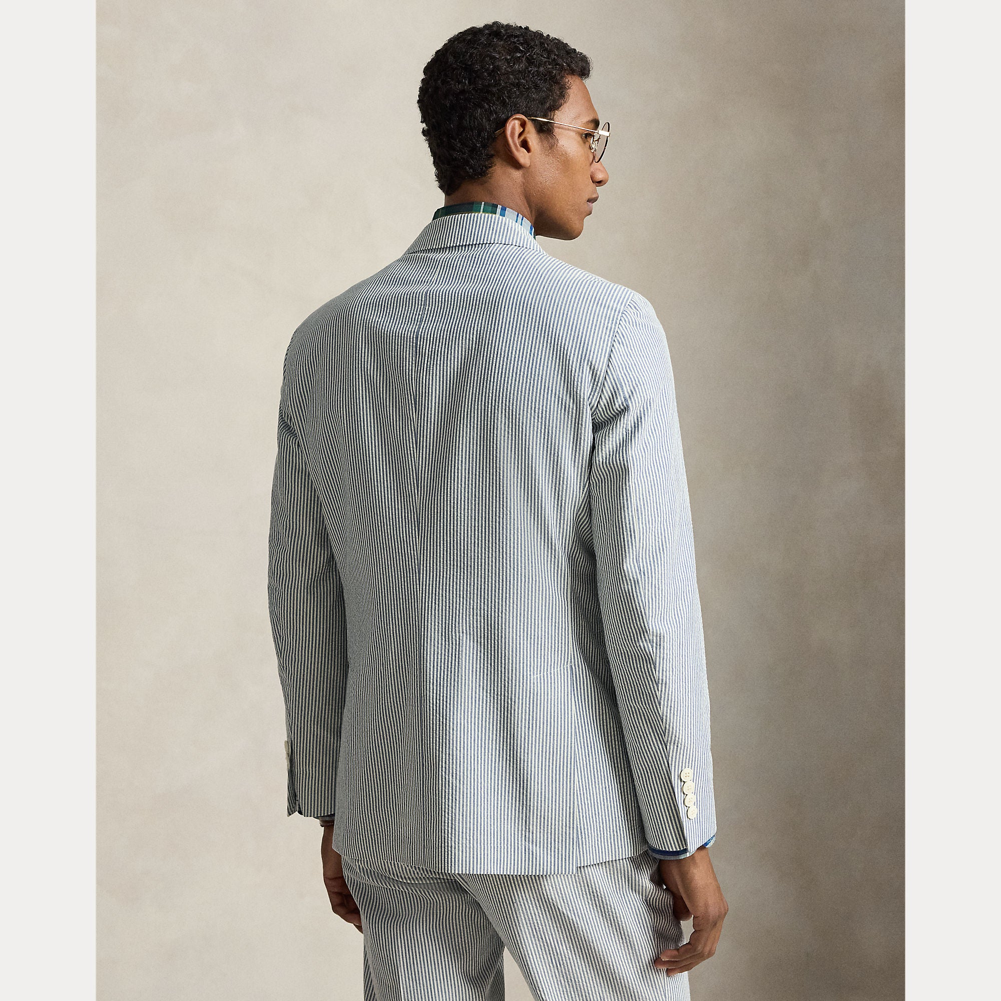 Polo Soft Tailored Fit Seersucker Jacket - BoUvy