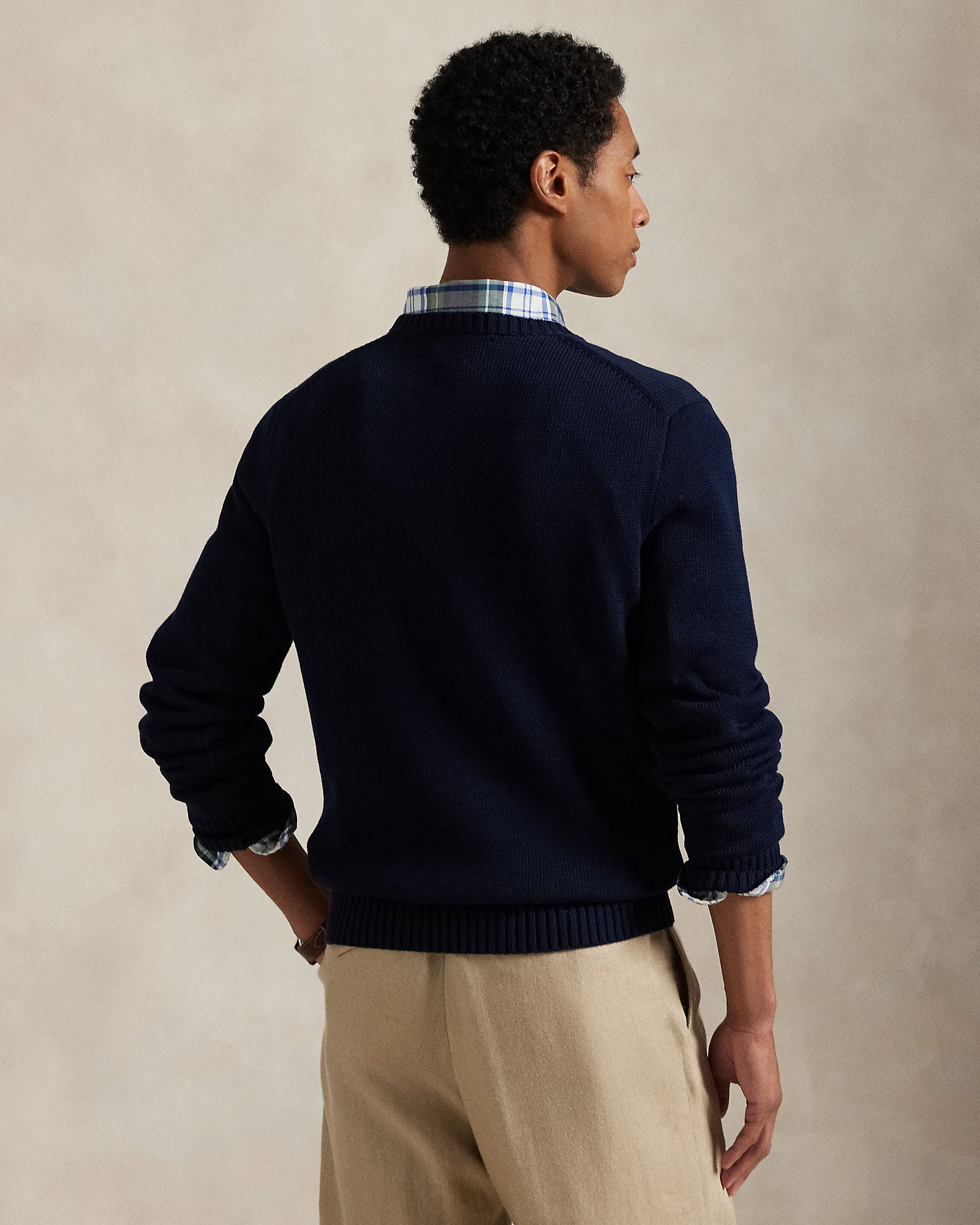 Cotton Crewneck Sweater - BoUvy