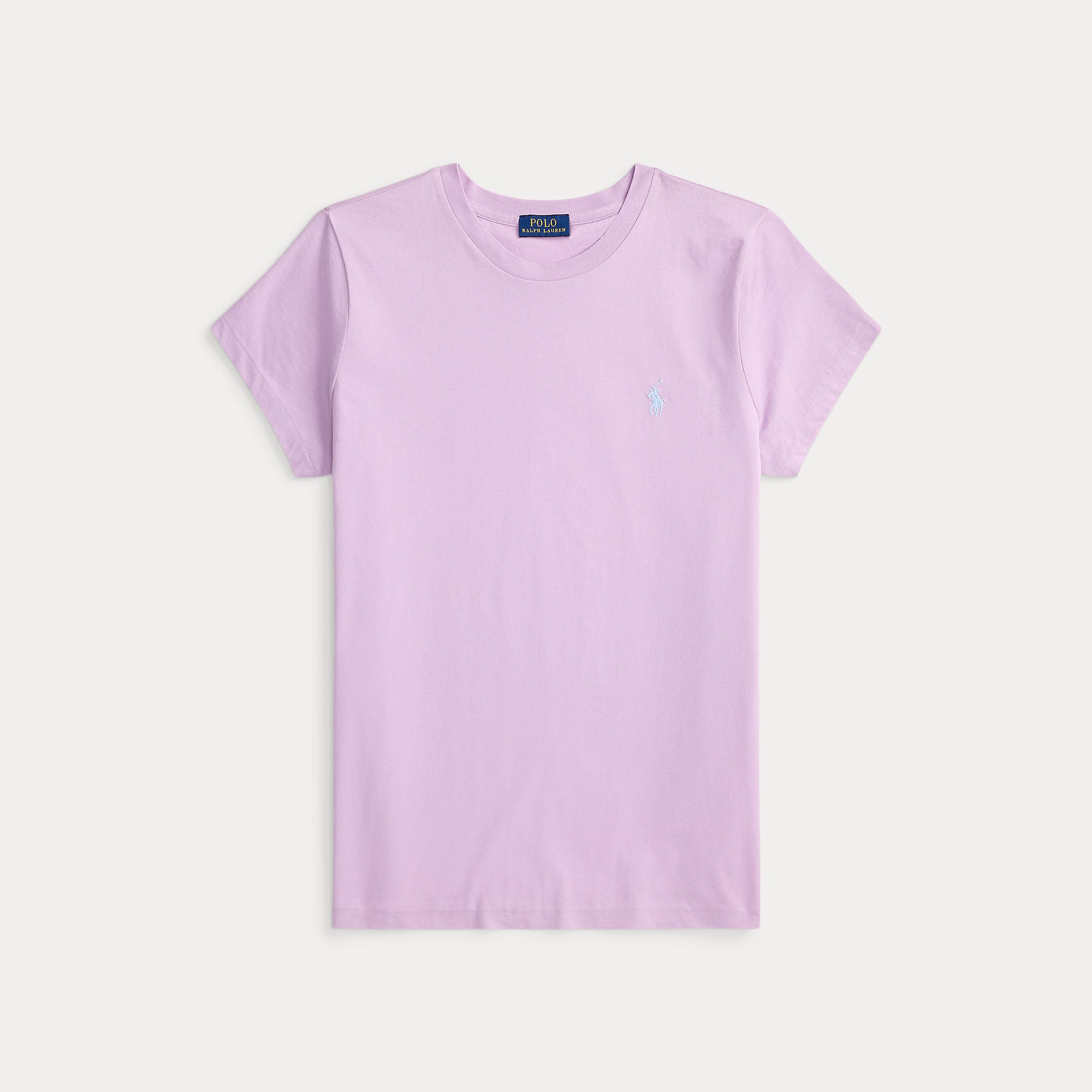 Cotton Jersey Crewneck Tee - BoUvy