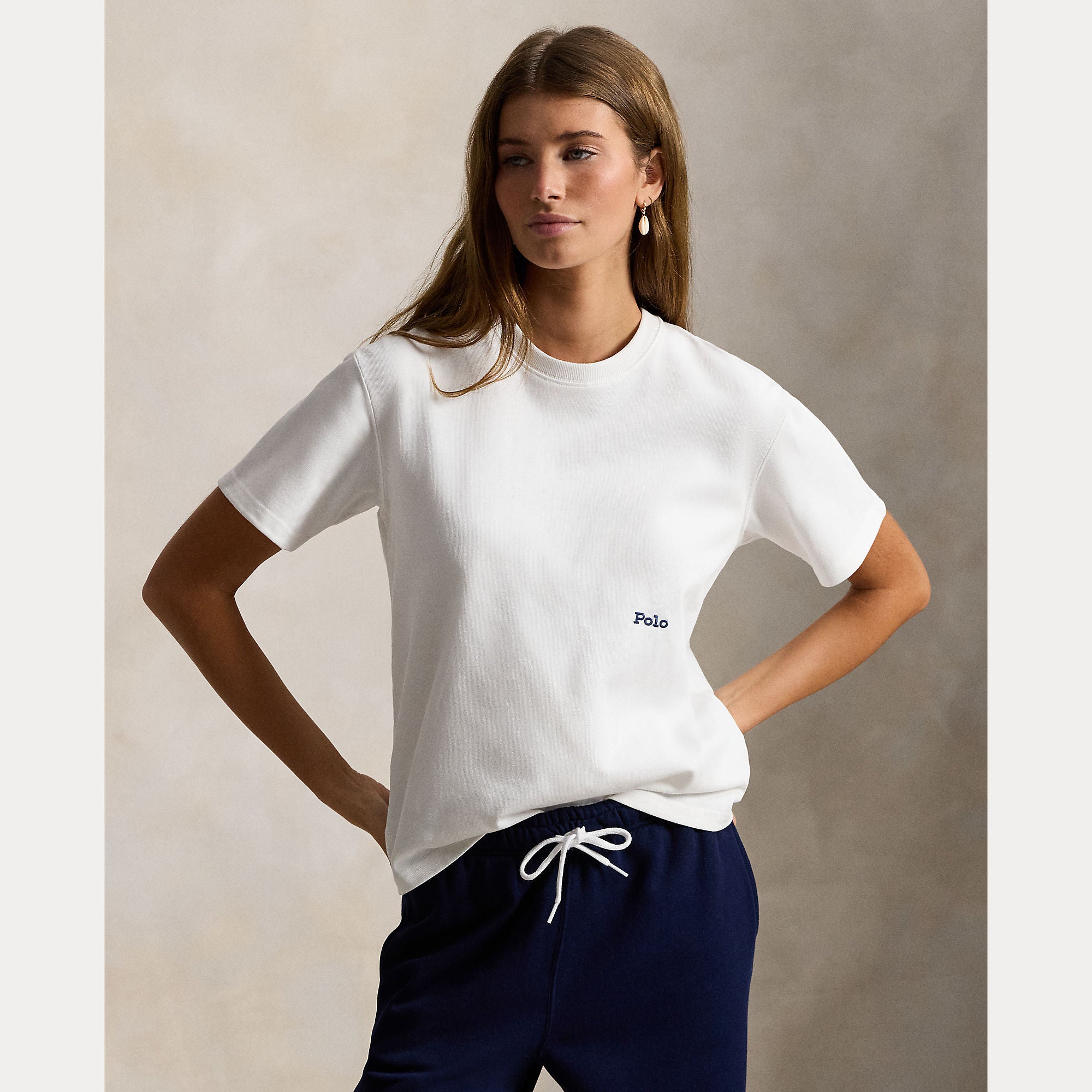 Big Pony Cotton Crewneck Tee - BoUvy