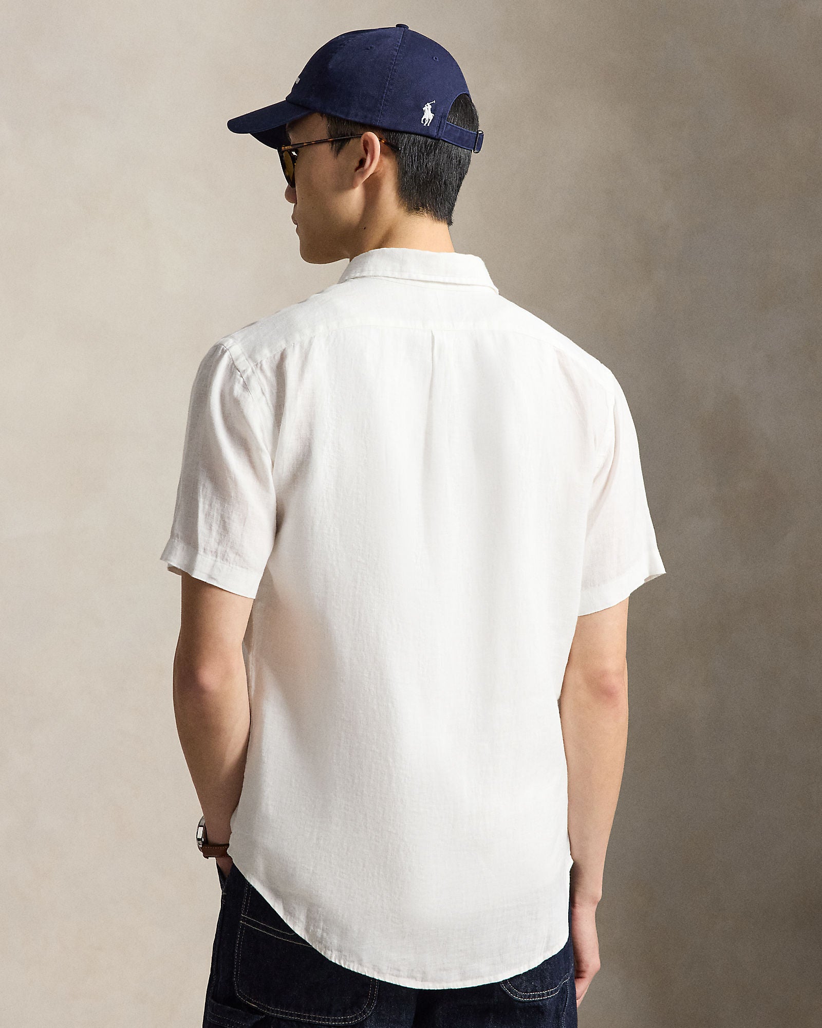 Short-Sleeve Linen Shirt - BoUvy