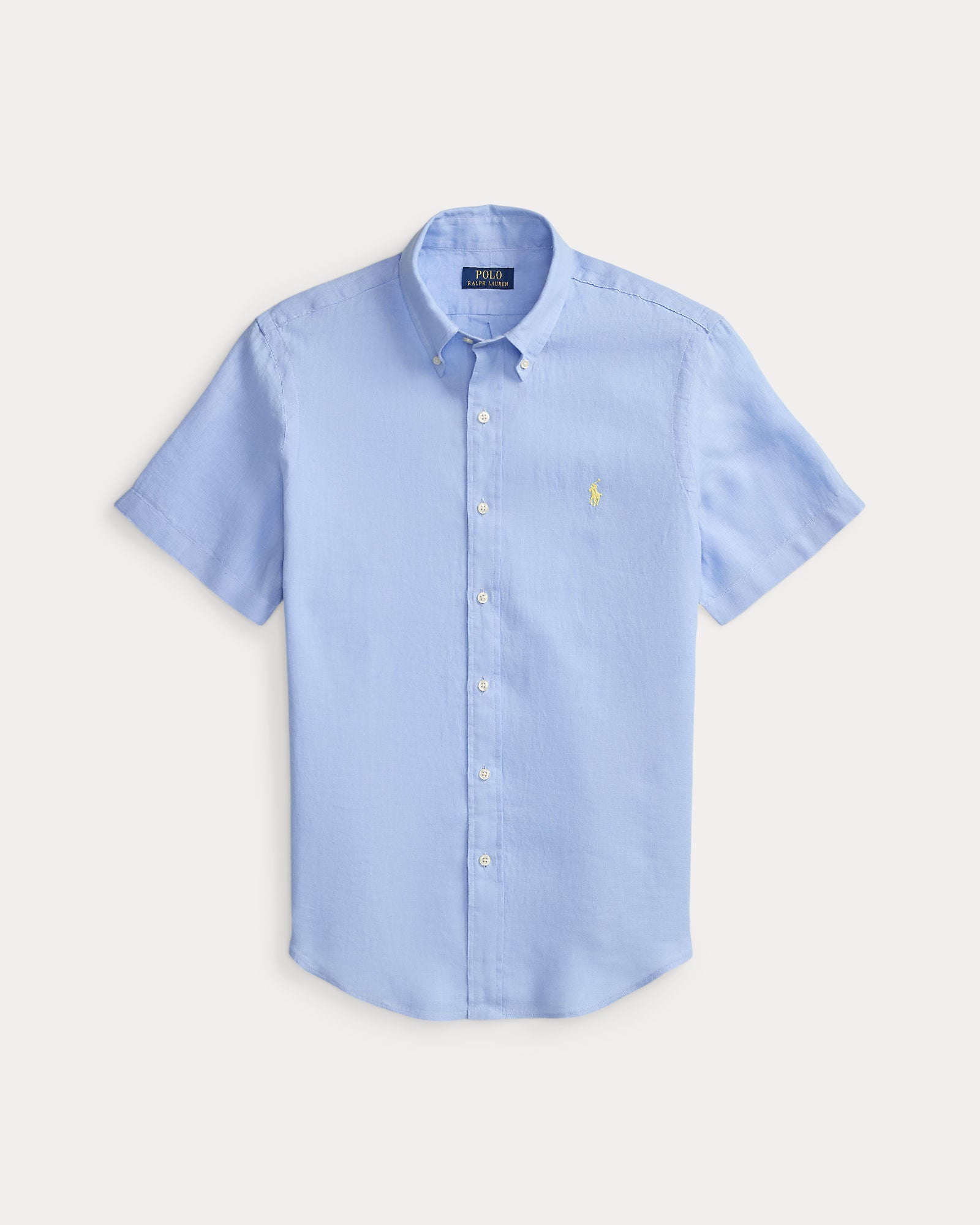 Short-Sleeve Linen Shirt - BoUvy