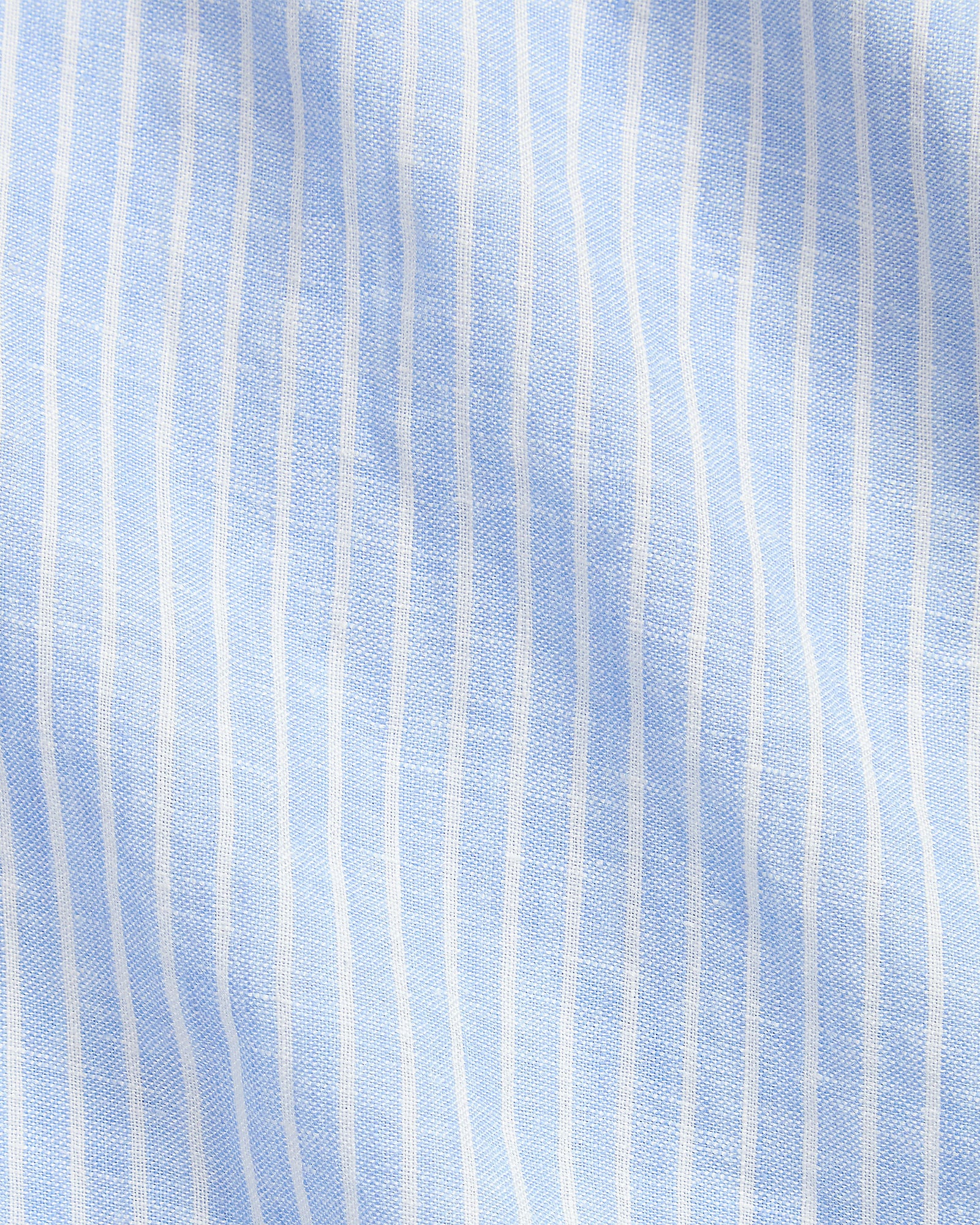 Custom Fit Striped Linen Shirt - BoUvy