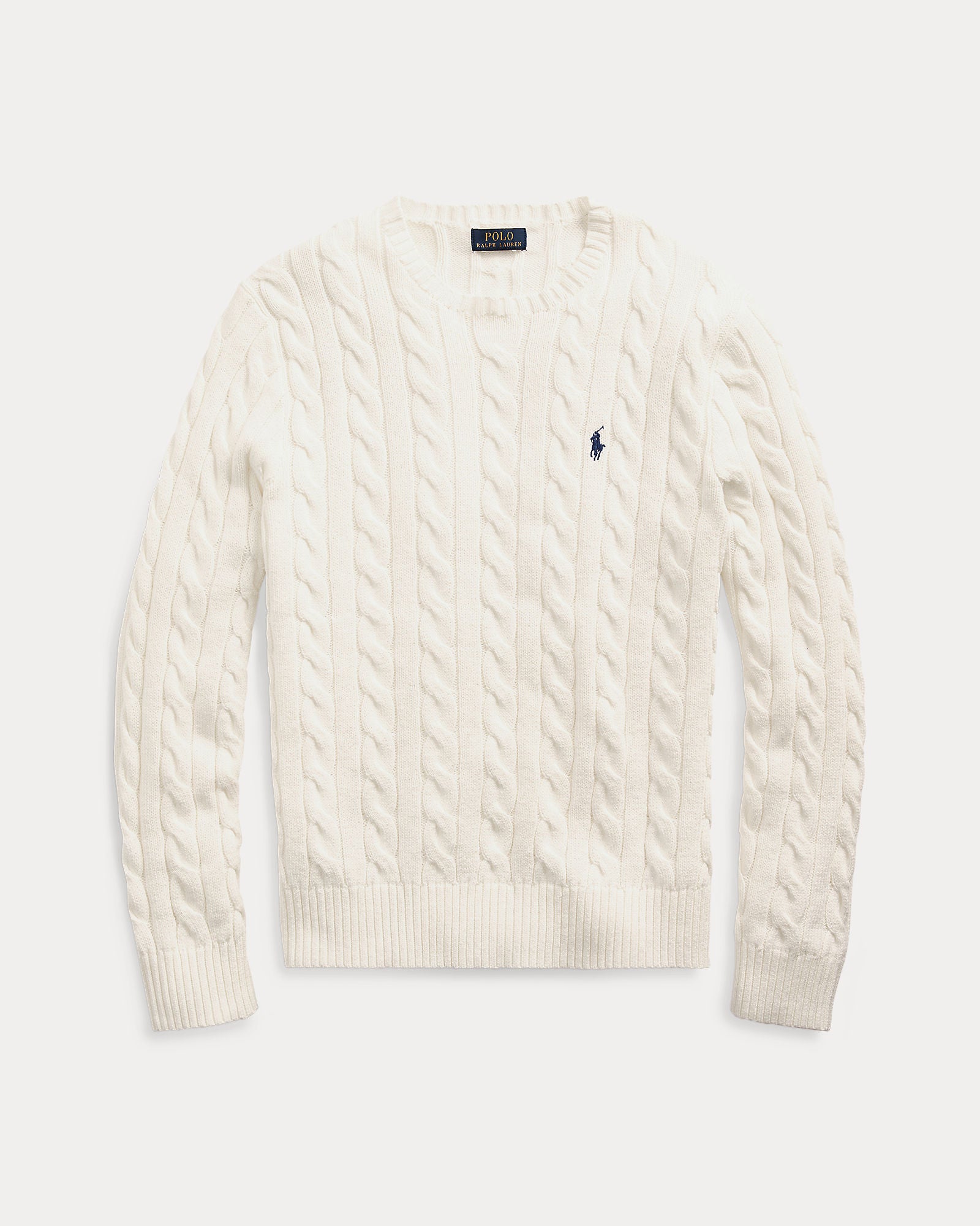 Cable-Knit Cotton Sweater - BoUvy