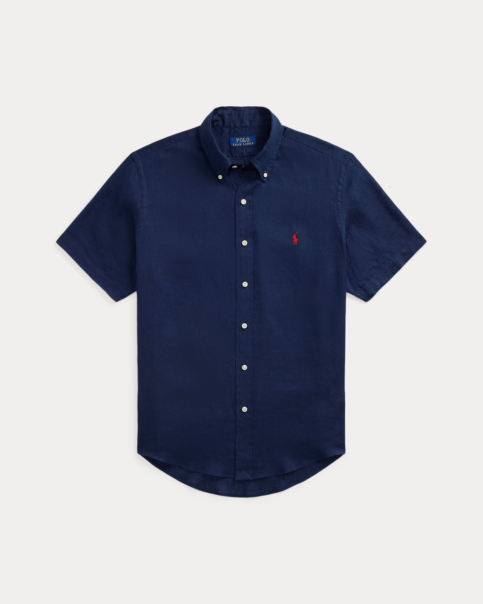 Short-Sleeve Linen Shirt - BoUvy