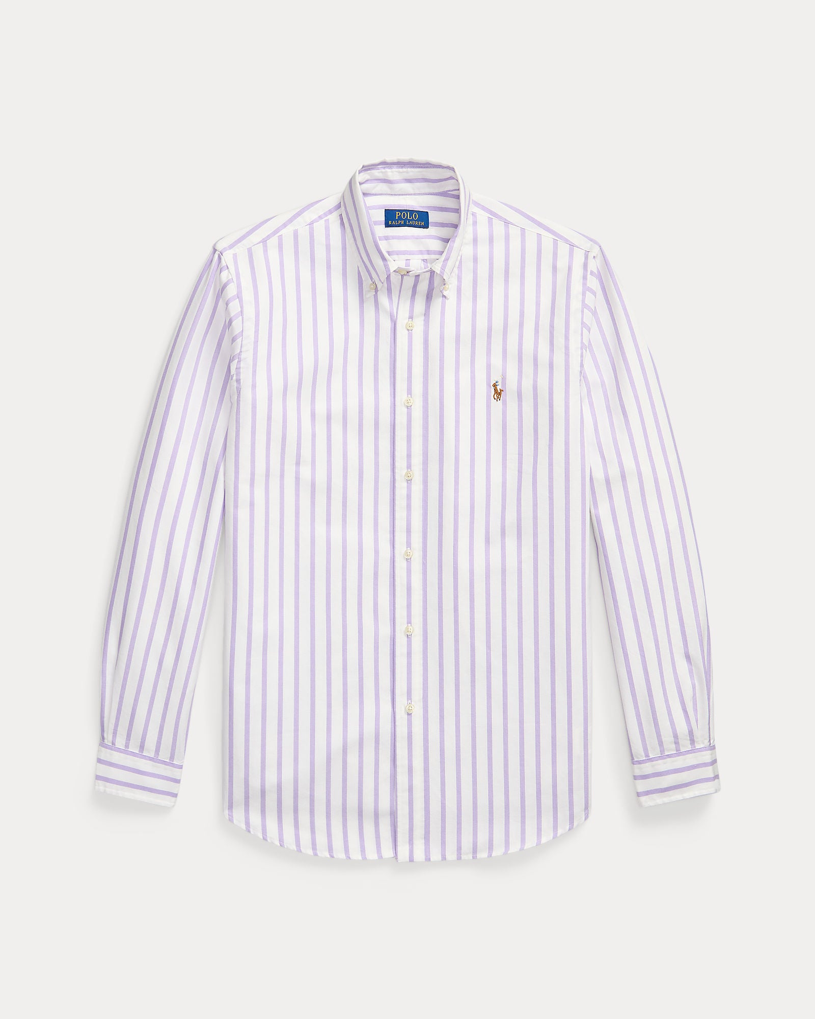 Custom Fit Striped Oxford Shirt - BoUvy