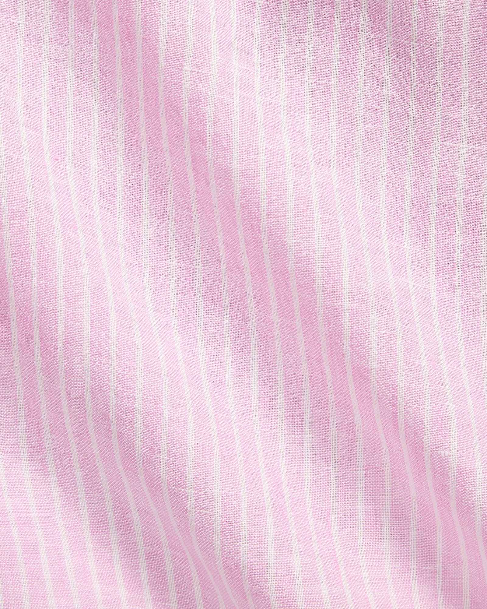 Custom Fit Striped Linen Shirt - BoUvy