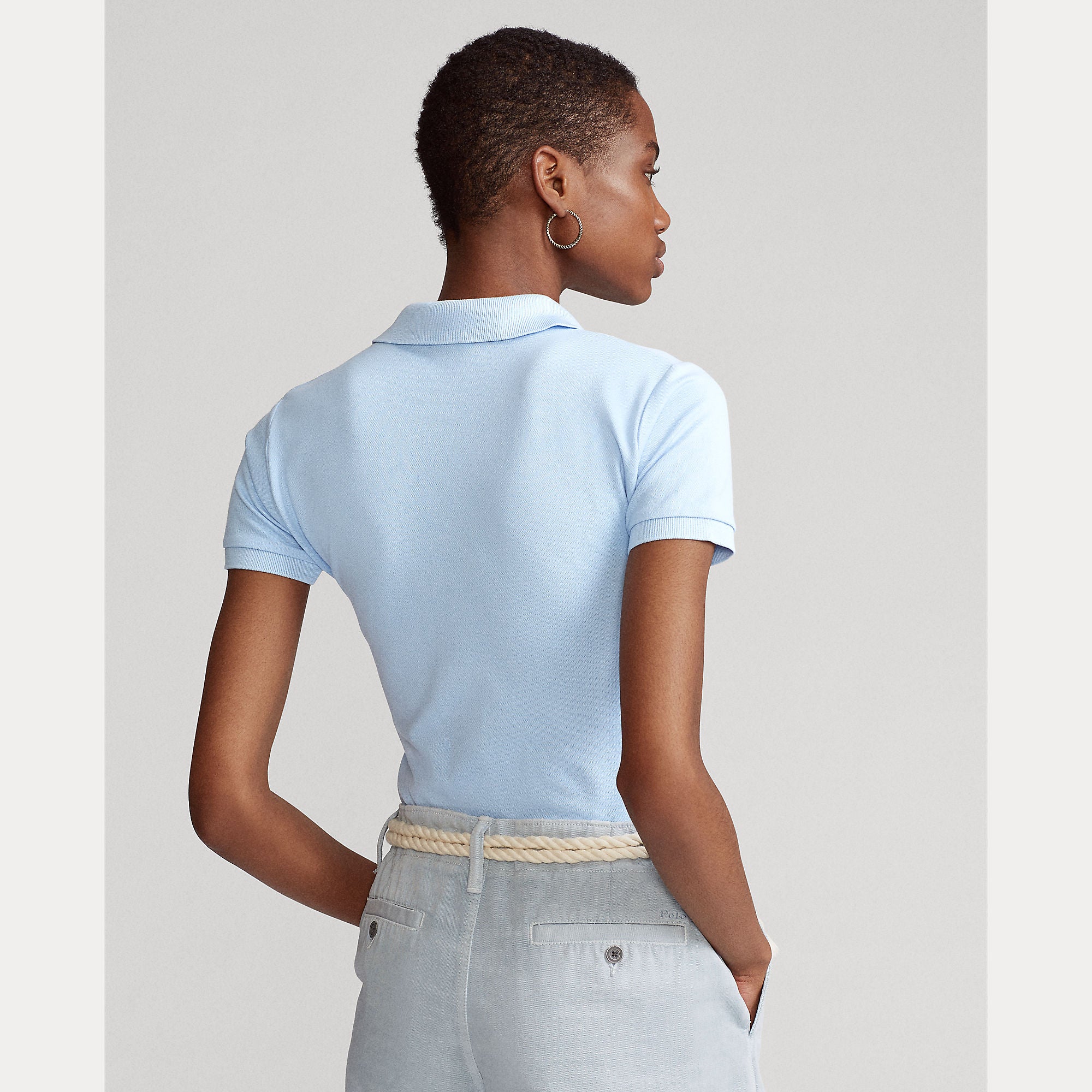 Slim Fit Stretch Polo Shirt - BoUvy