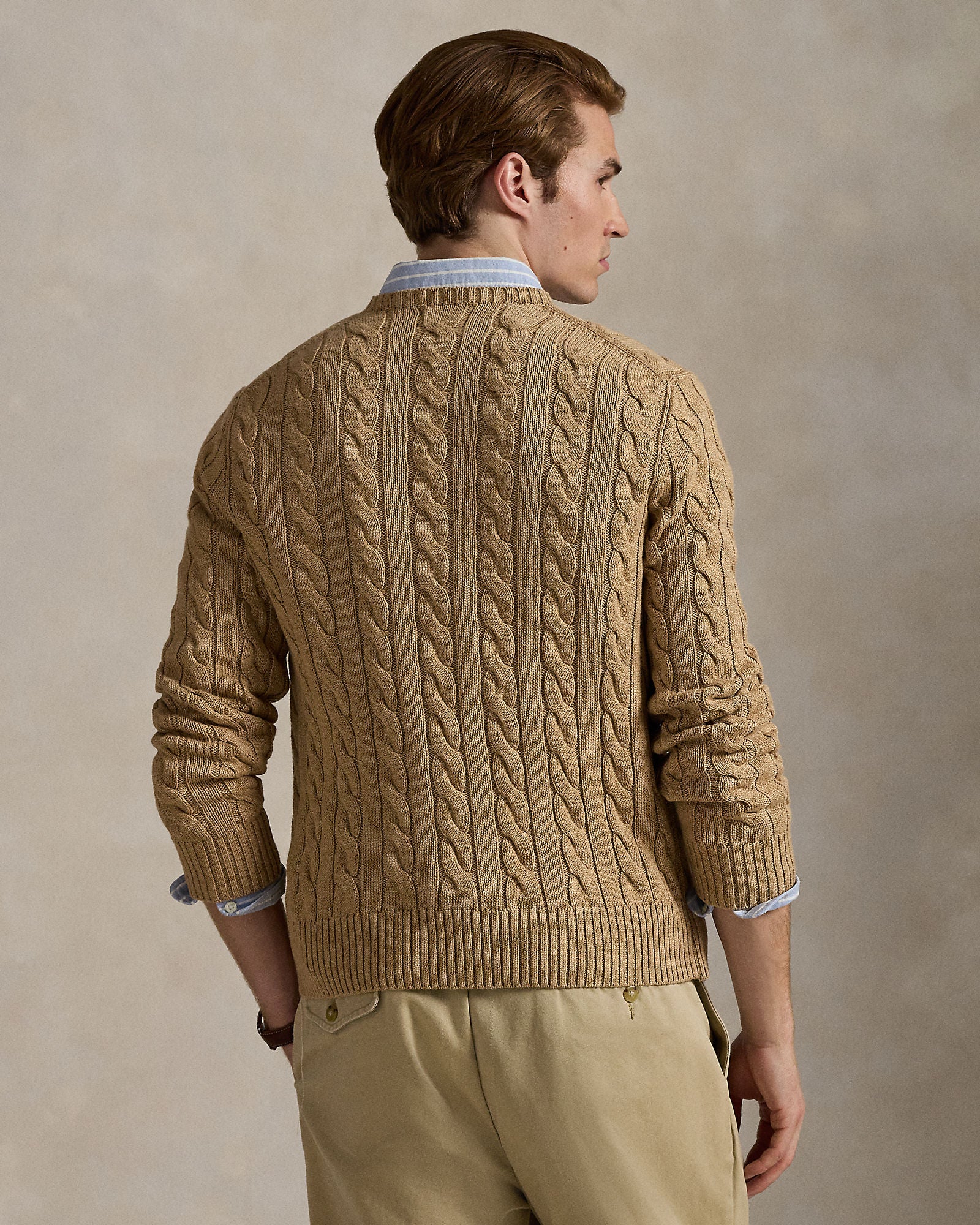 Cable-Knit Cotton Sweater - BoUvy