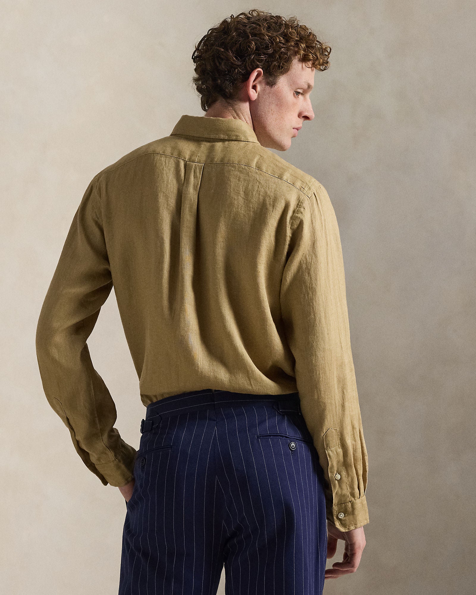 Slim Fit Linen Shirt - BoUvy