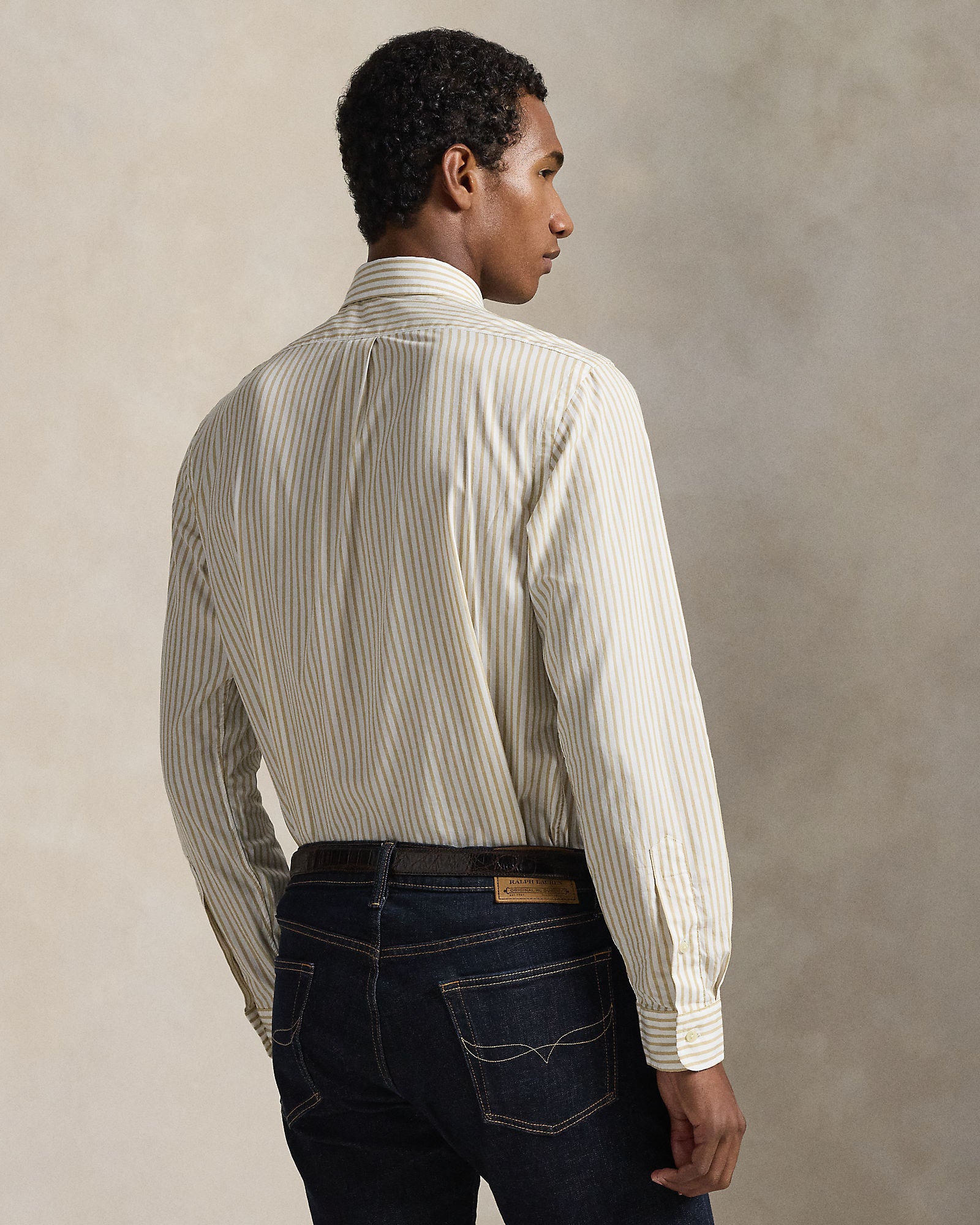 Custom Fit Striped Broadcloth Shirt - BoUvy