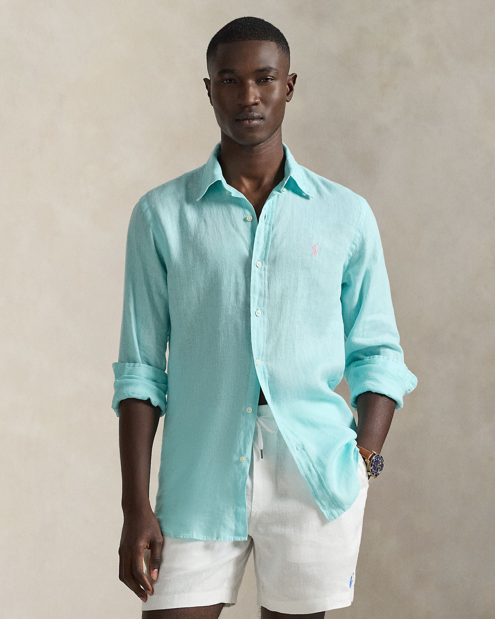 Custom Fit Linen Shirt - BoUvy