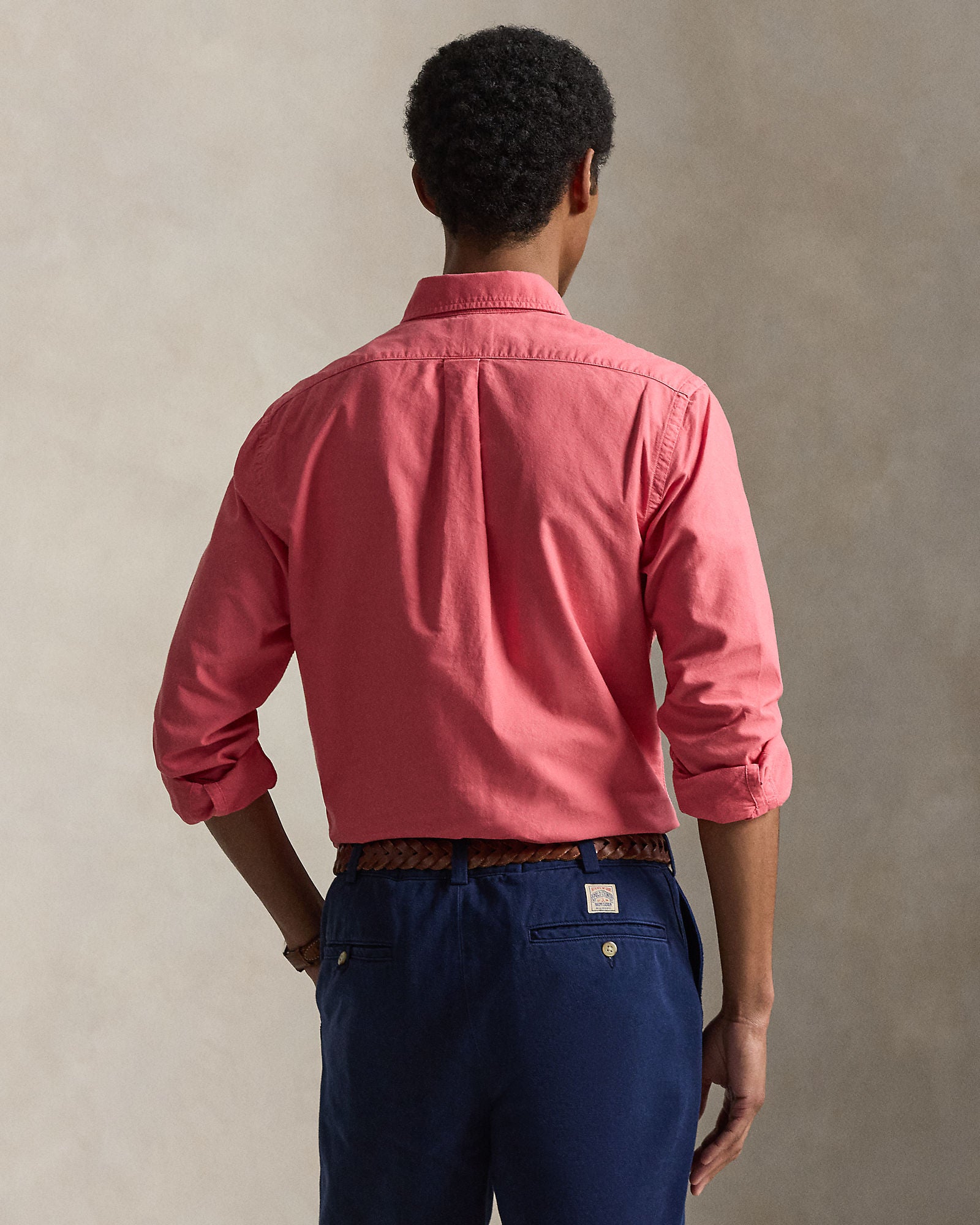 Custom Fit Garment-Dyed Oxford Shirt - BoUvy