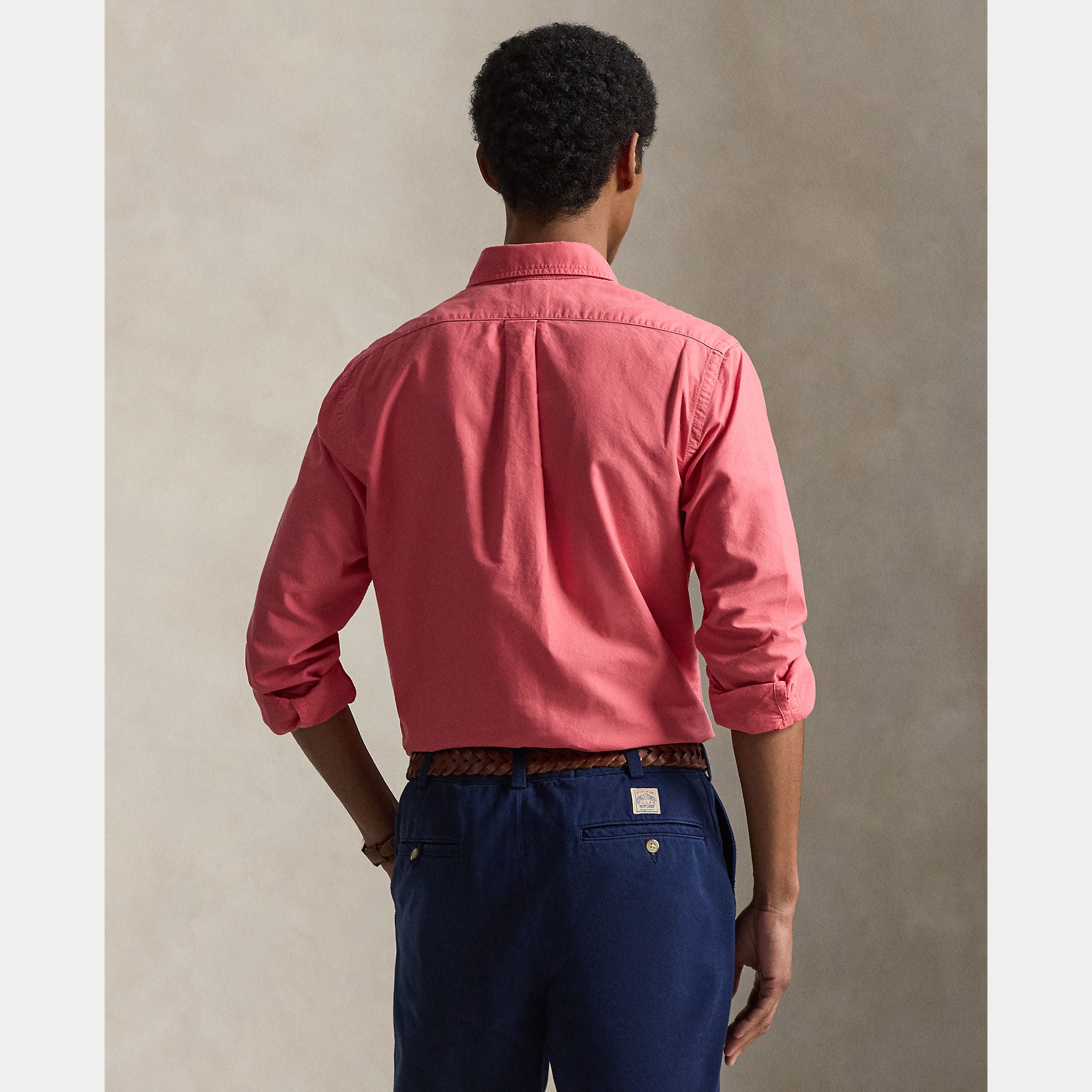 Custom Fit Garment-Dyed Oxford Shirt - BoUvy
